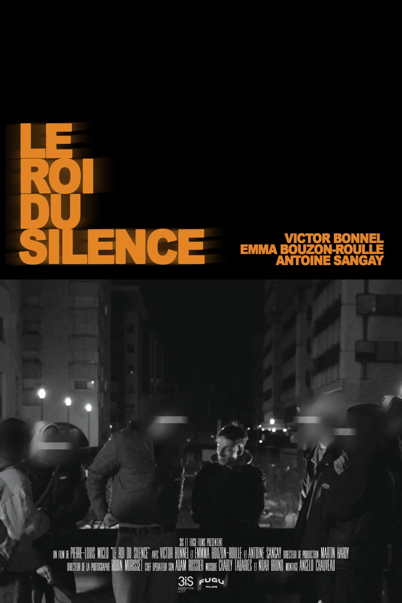 Plakat filmowy "Le Roi du Silence"