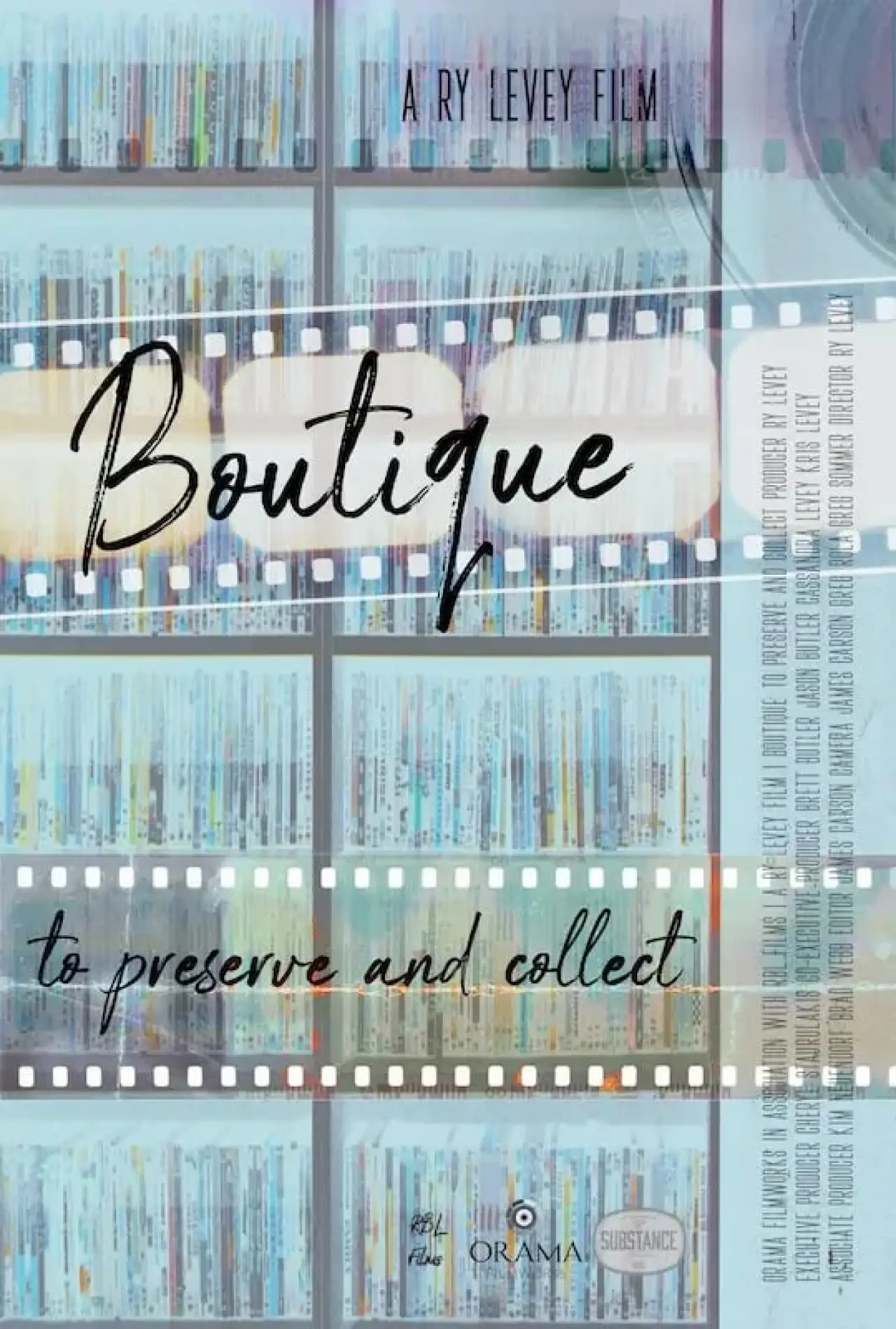 Plakat filmowy "Boutique: To Preserve and Collect"