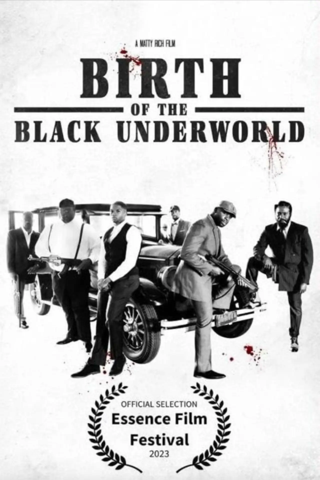 Plakat filmowy "Birth of the Black Underworld"