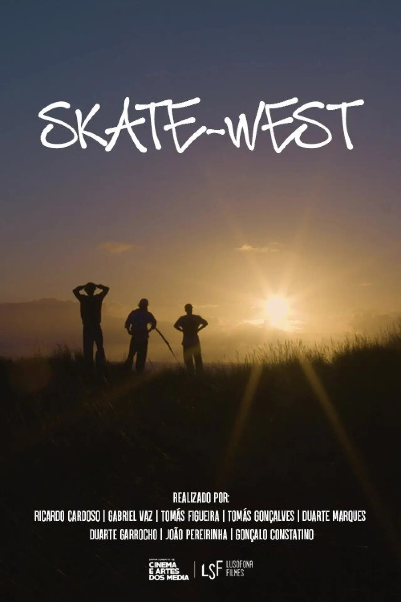 Plakat filmowy "Skate-West"