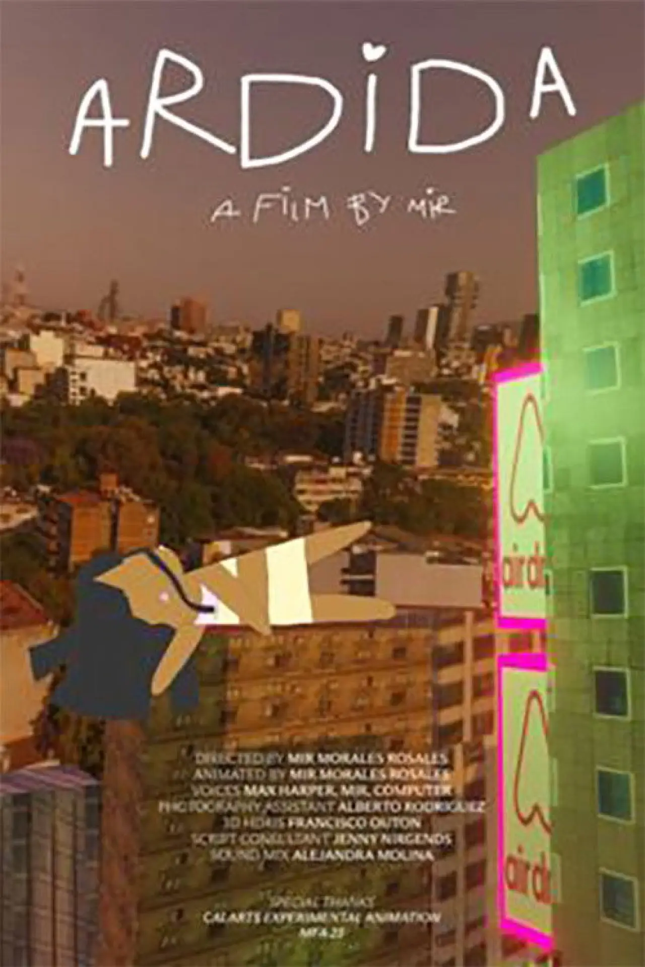 Plakat filmowy "Ardida"
