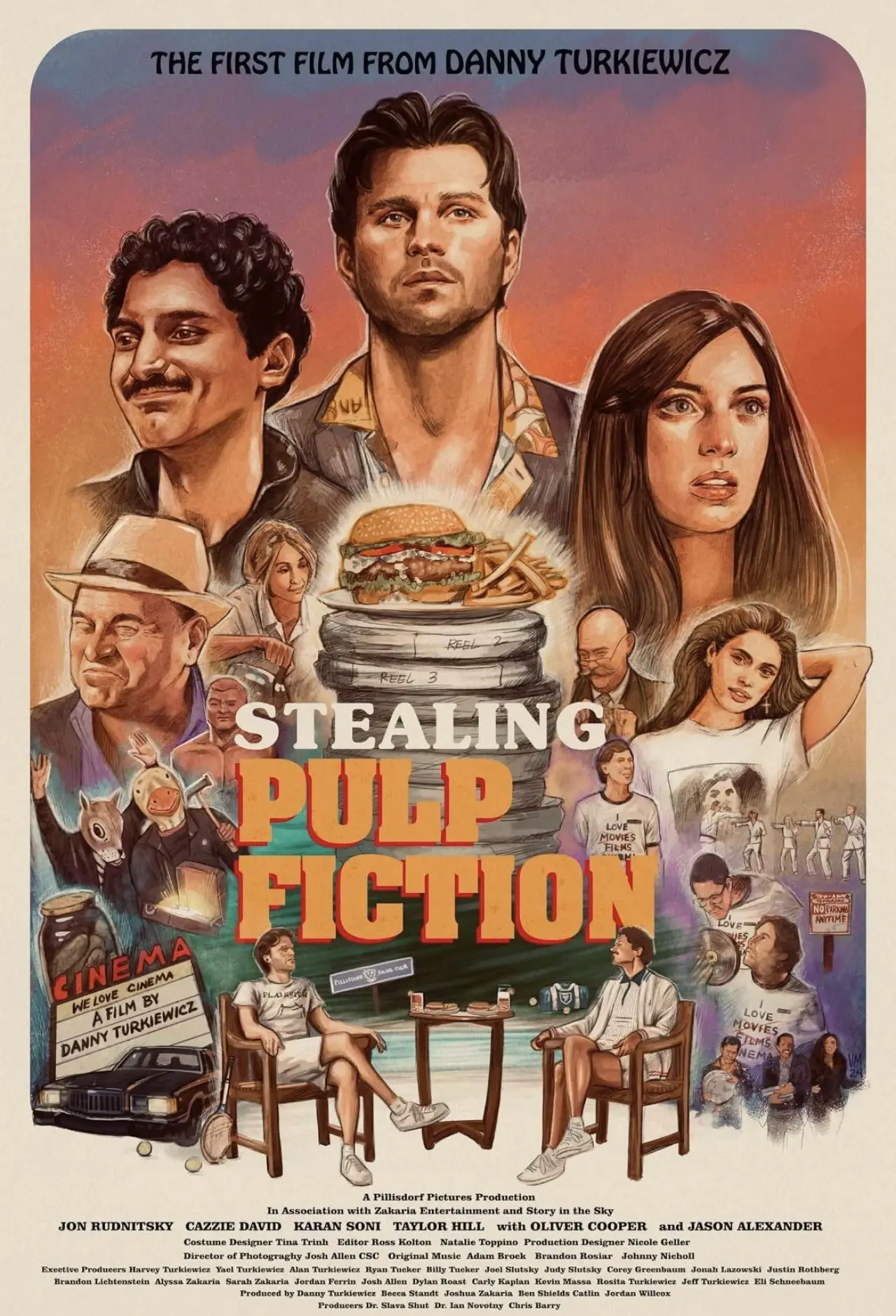Plakat filmowy "Stealing Pulp Fiction"