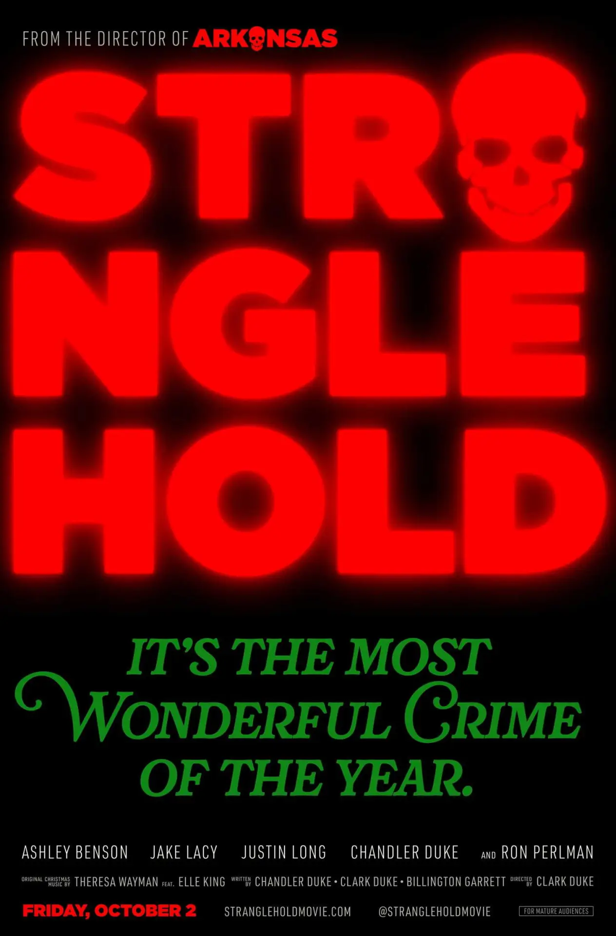 Plakat filmowy "Stranglehold"