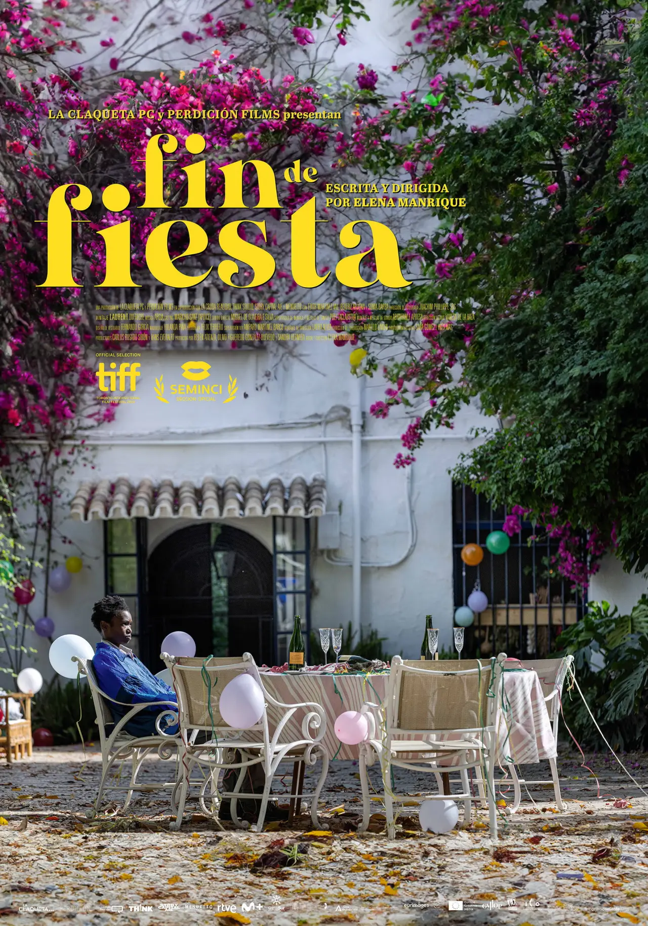 Plakat filmowy "Fin de fiesta"