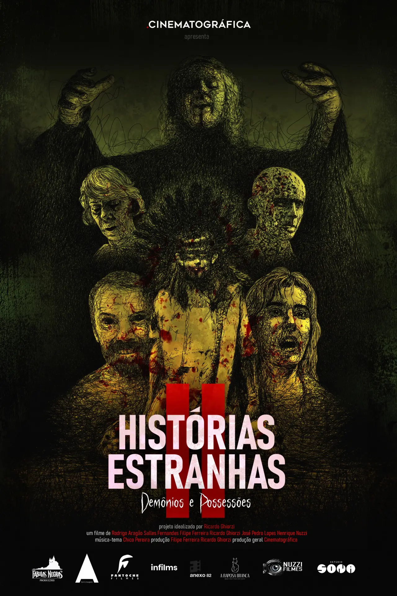 Plakat filmowy "Histórias Estranhas 2"