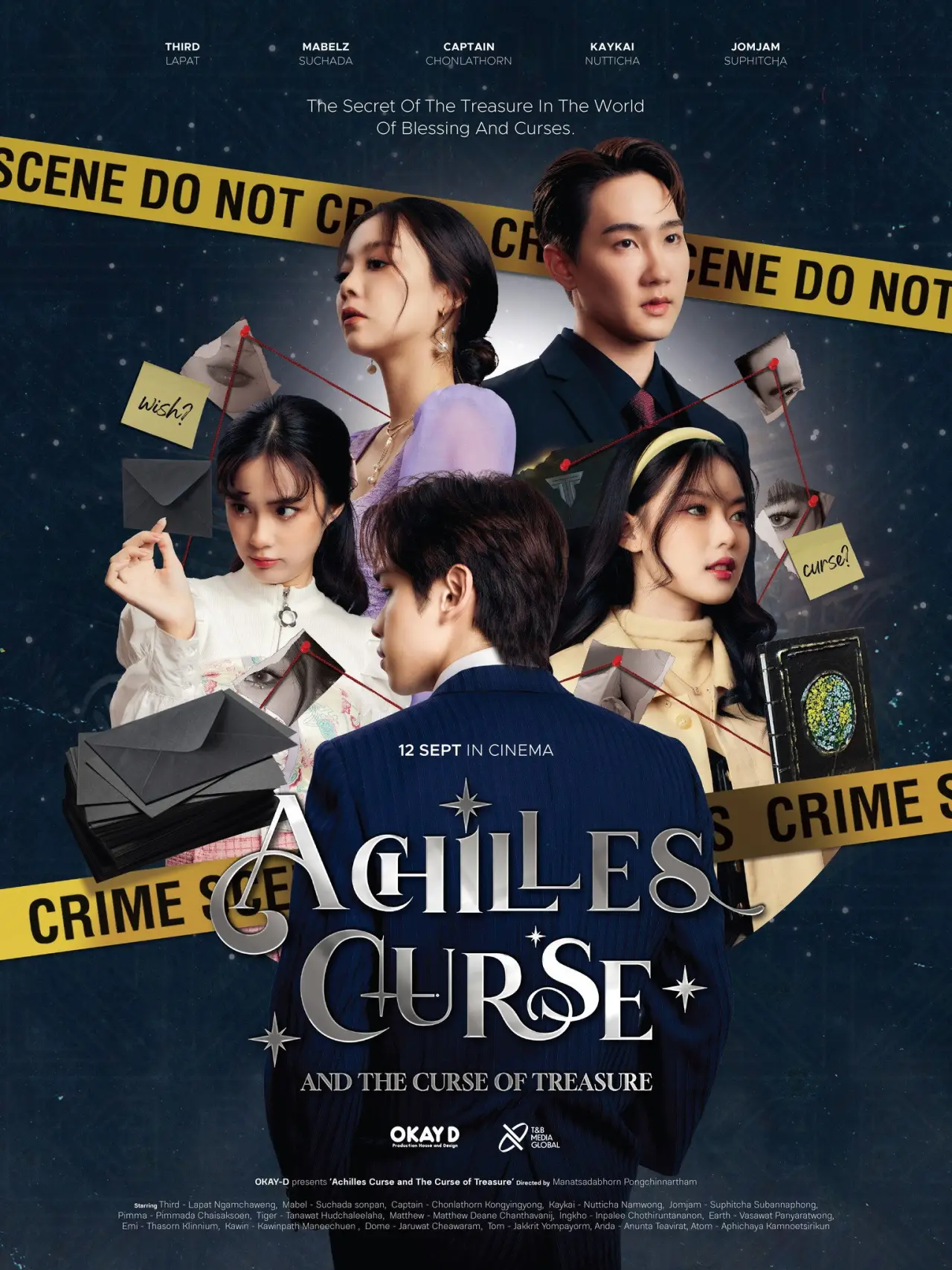 Plakat filmowy "อคิลลิส เคิร์ส กับสมบัติต้องคำสาป"