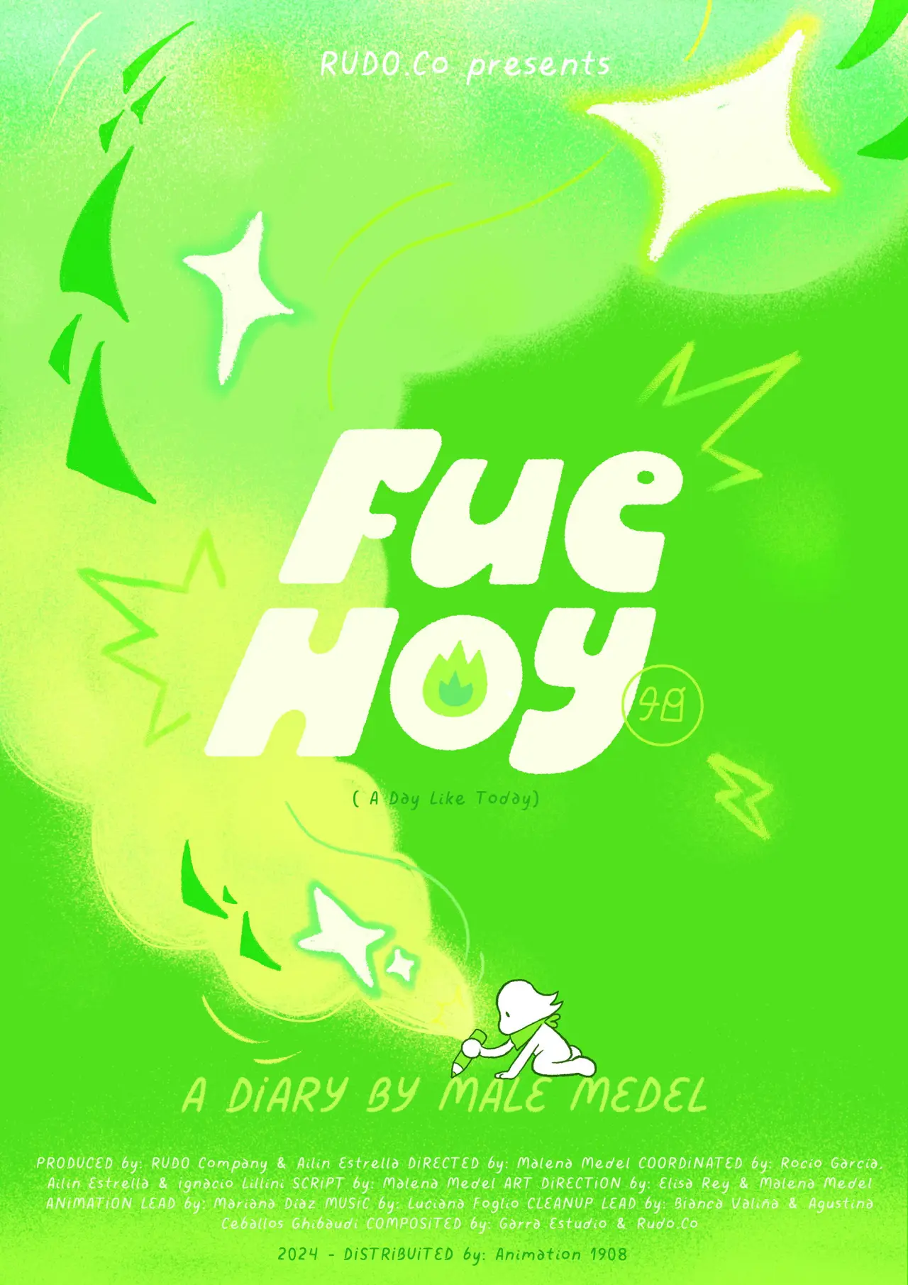 Plakat filmowy "Fue Hoy"