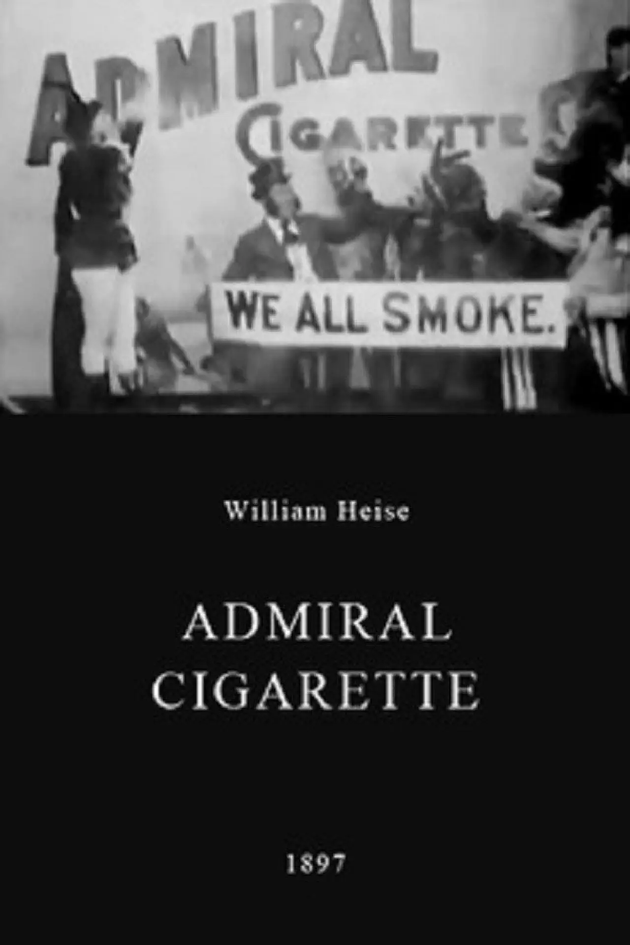Plakat filmowy "Admiral Cigarette"