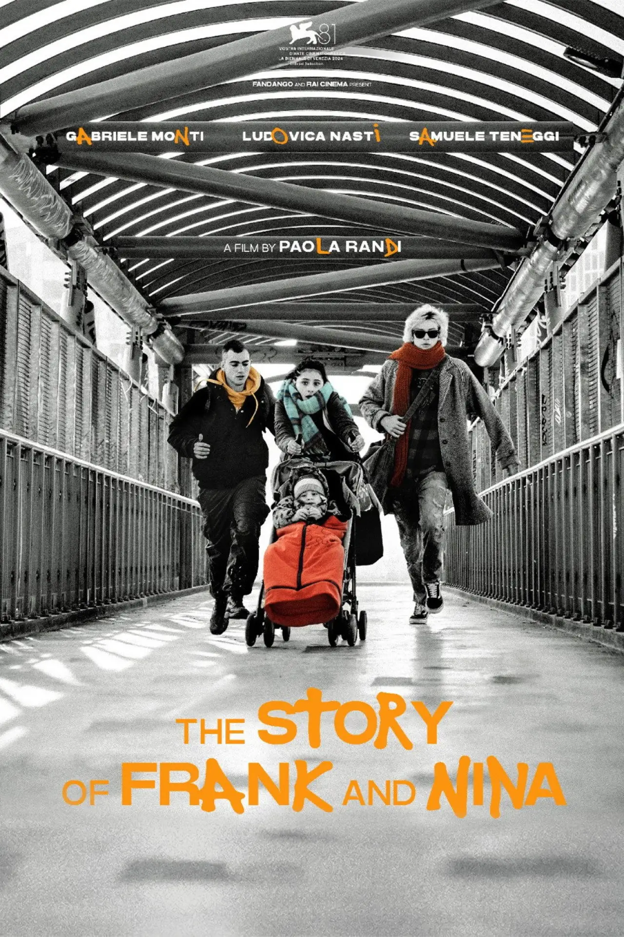 Plakat filmowy "La storia del Frank e della Nina"