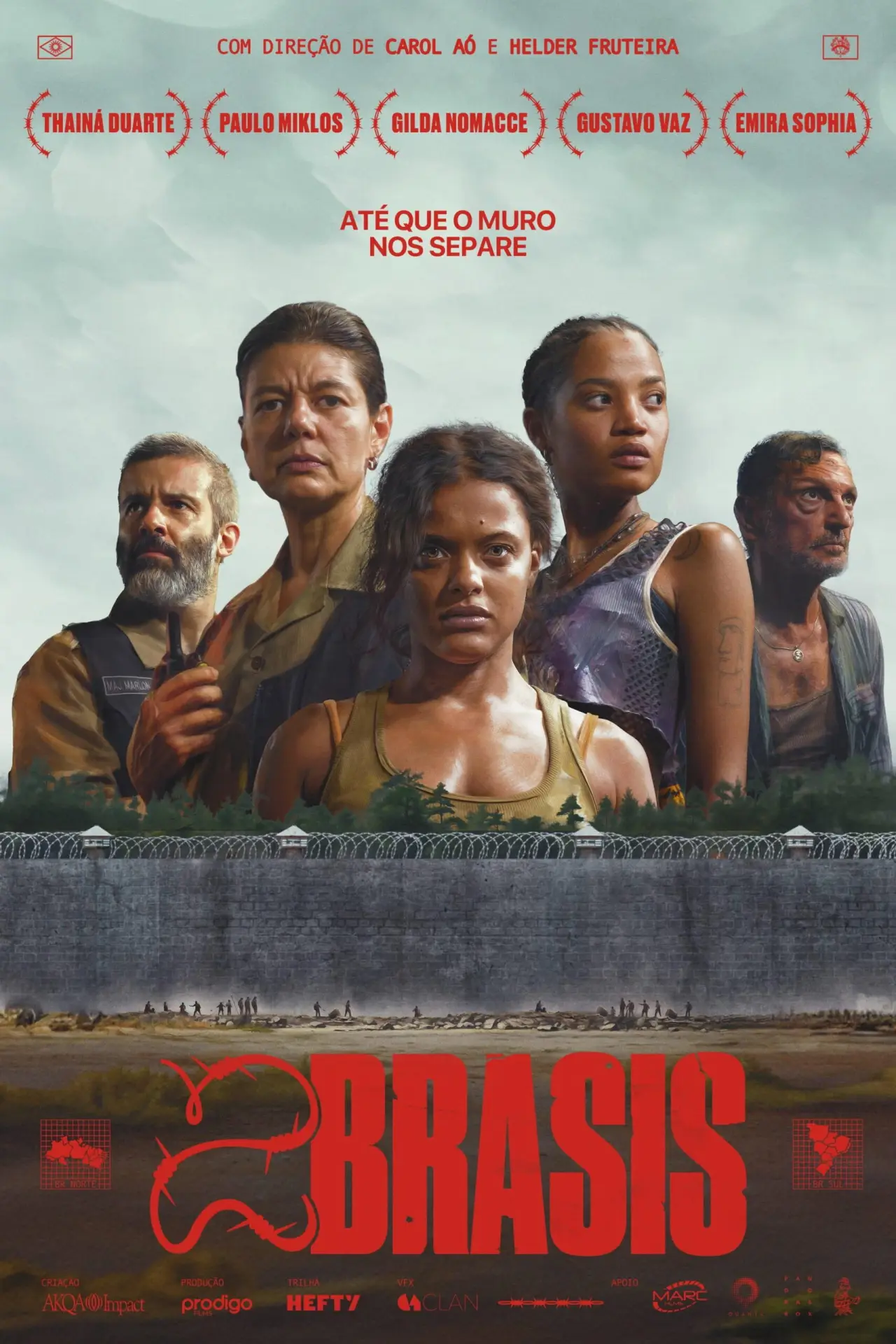 Plakat filmowy "2Brasis"