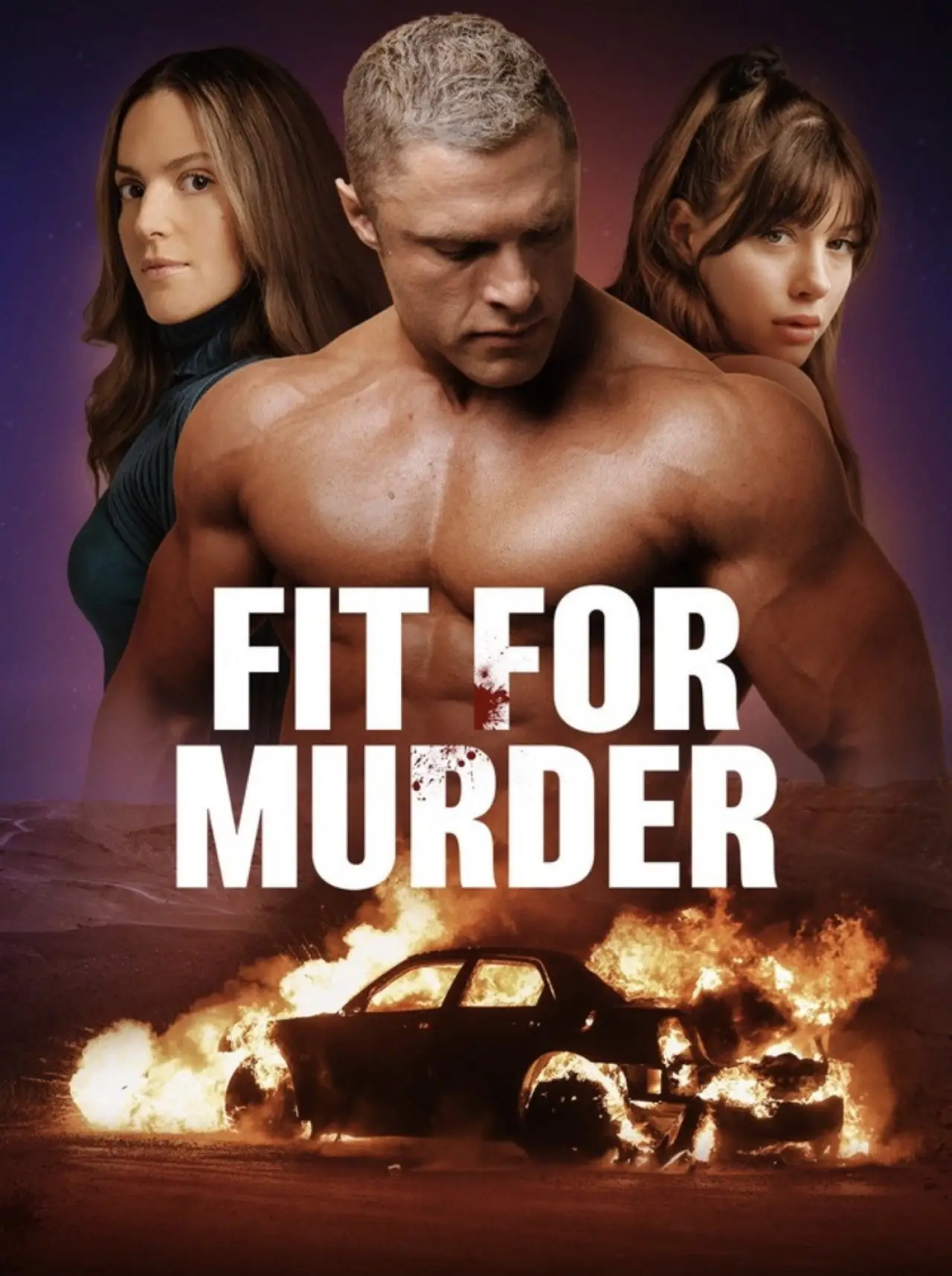 Plakat filmowy "Fit for Murder"