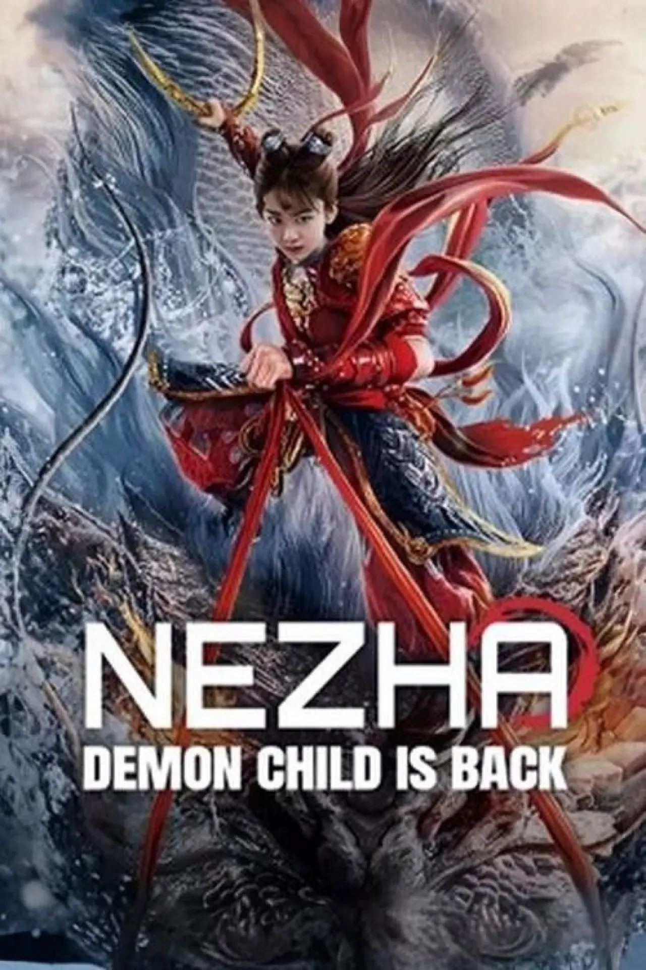Plakat filmowy "Nezha: Demon Child is Back"