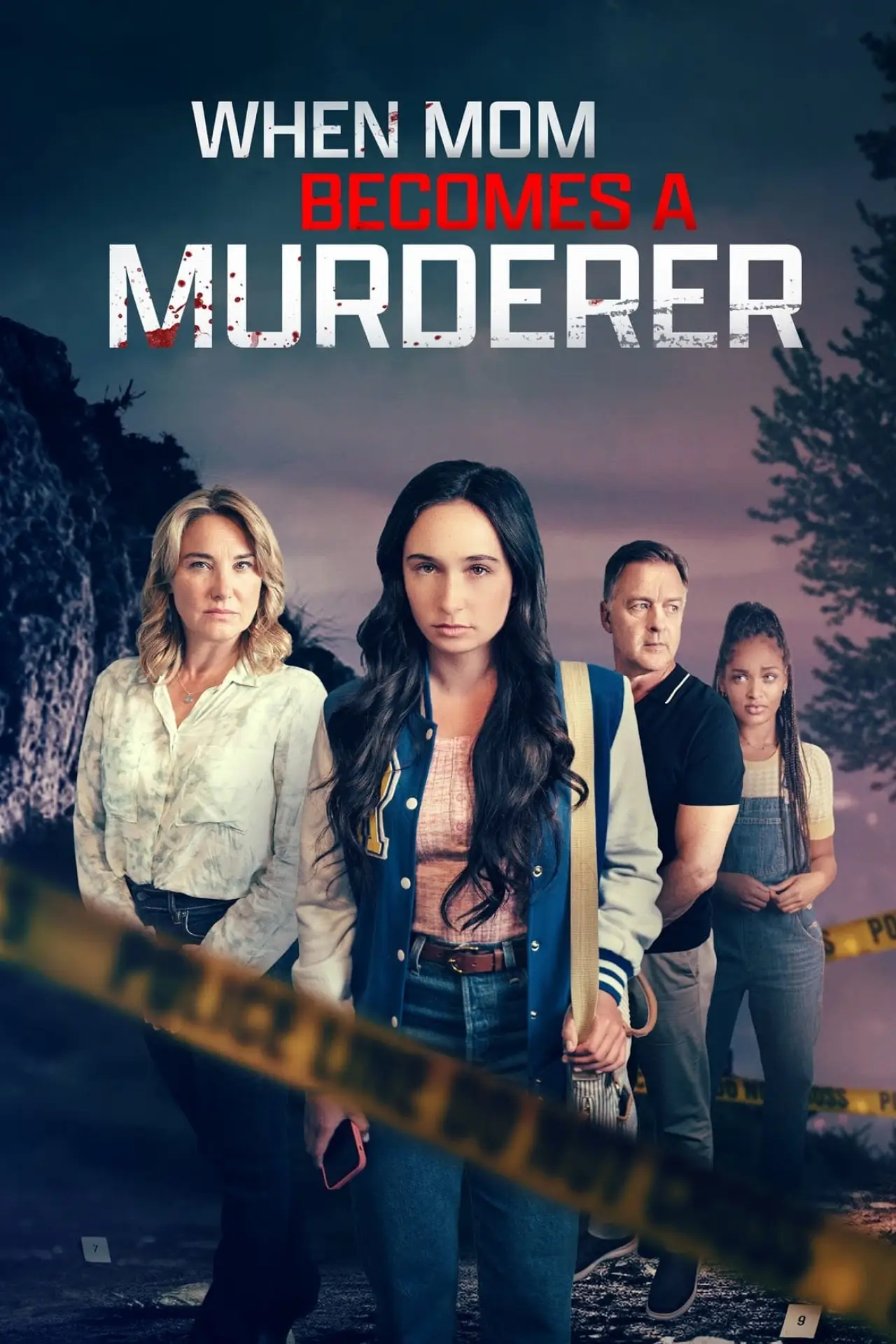 Plakat filmowy "When Mom Becomes a Murderer"