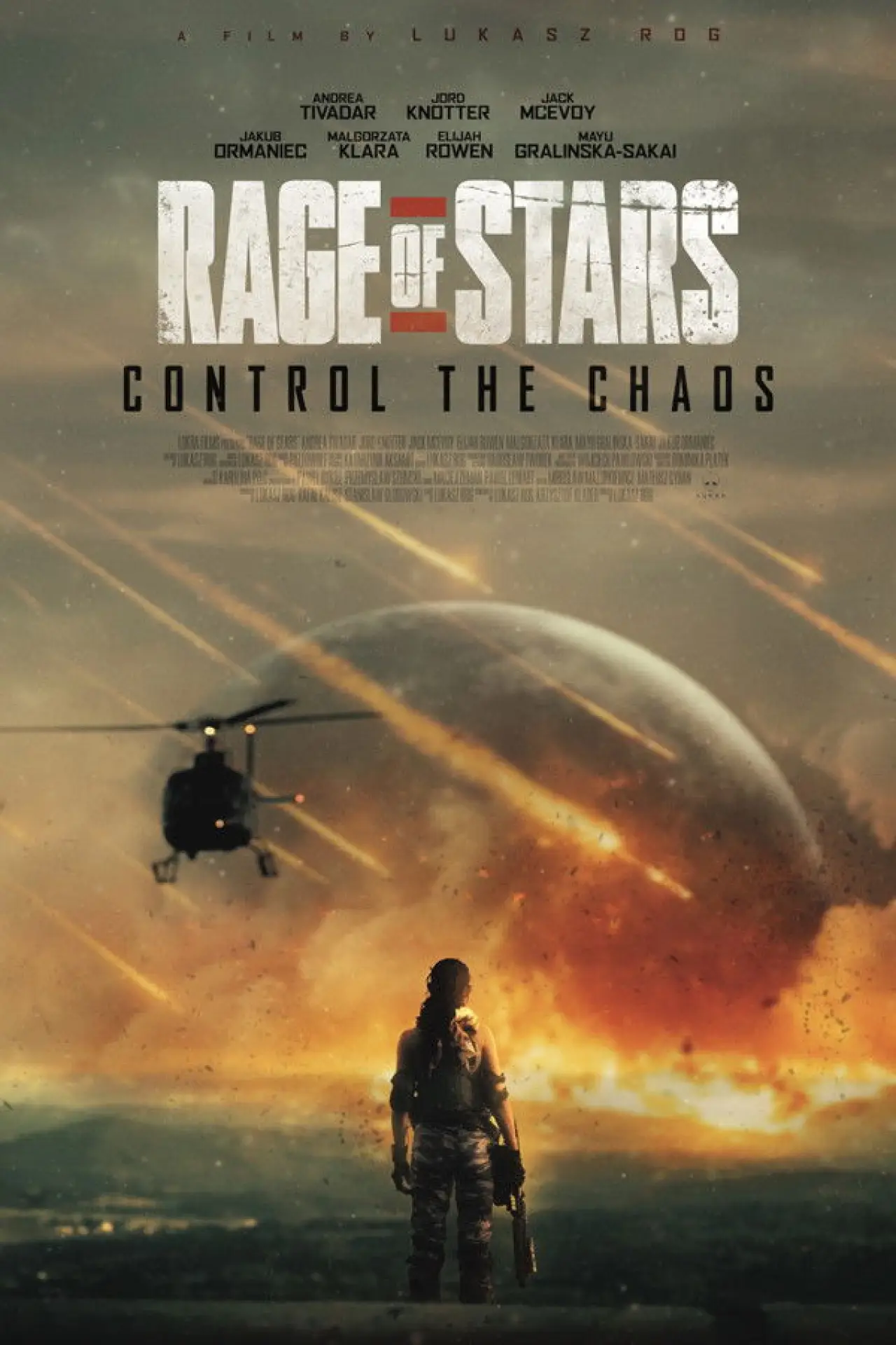 Plakat filmowy "Rage of Stars"