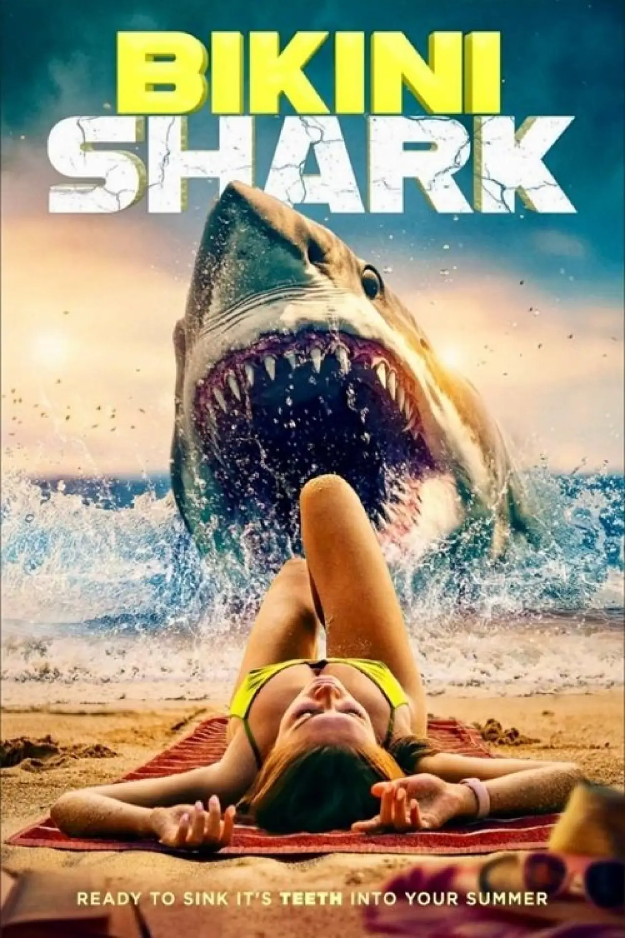 Plakat filmowy "Bikini Shark"