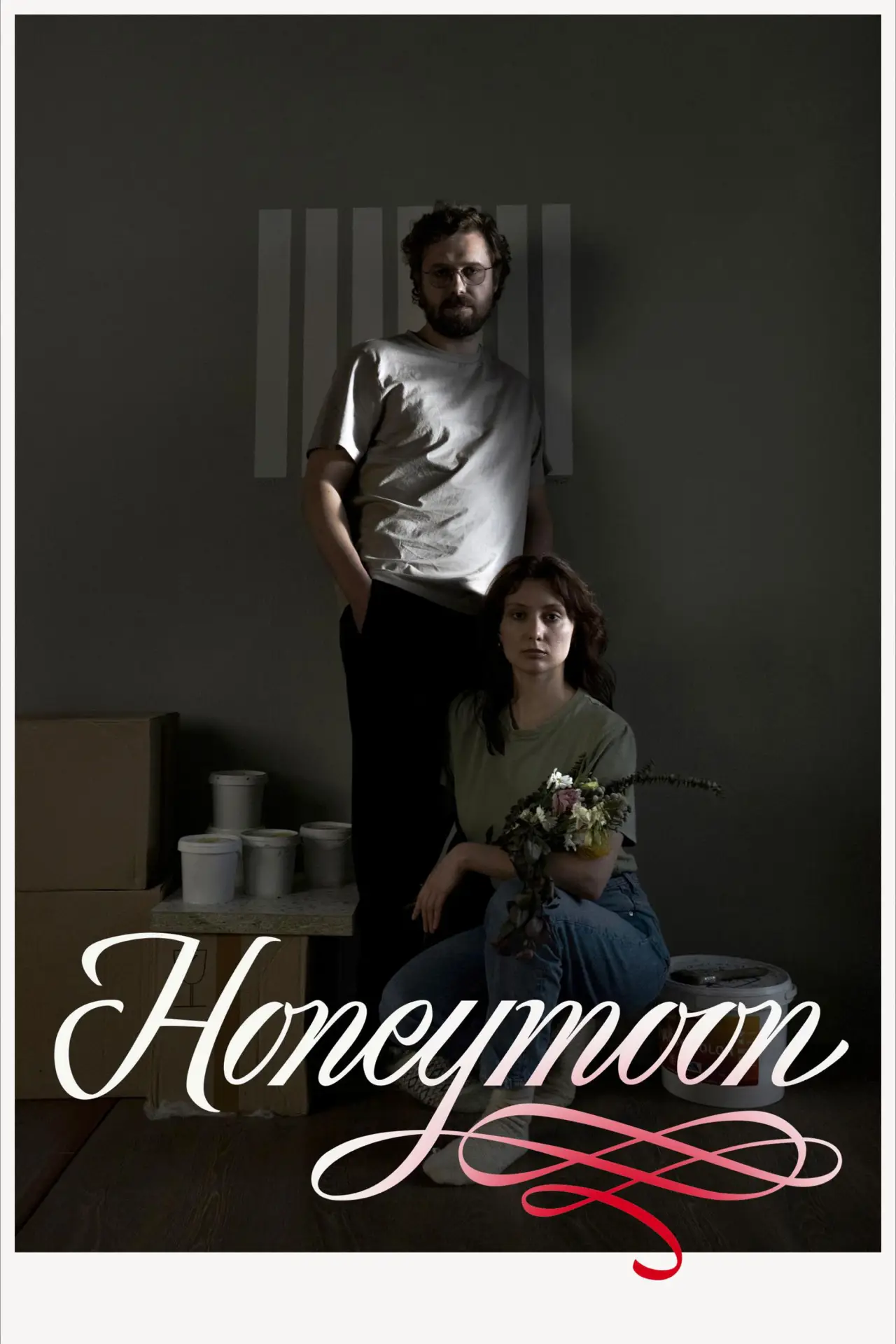 Plakat filmowy "Miesiąc miodowy"