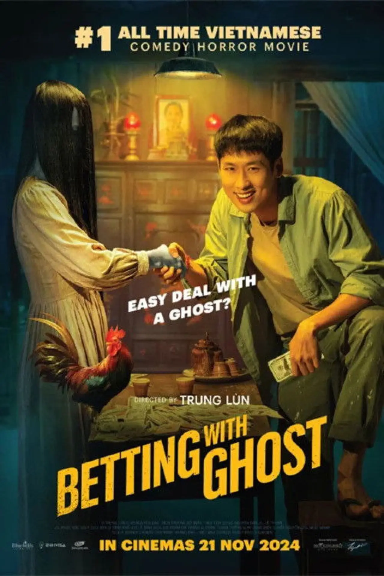 Plakat filmowy "Làm Giàu Với Ma"
