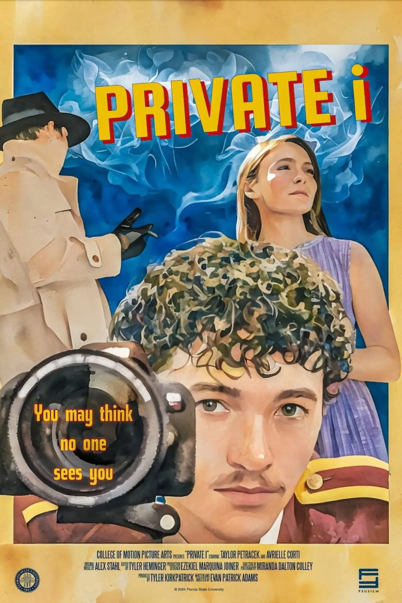 Plakat filmowy "Private I"