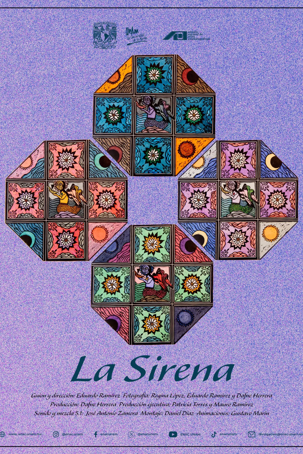Plakat filmowy "La Sirena"