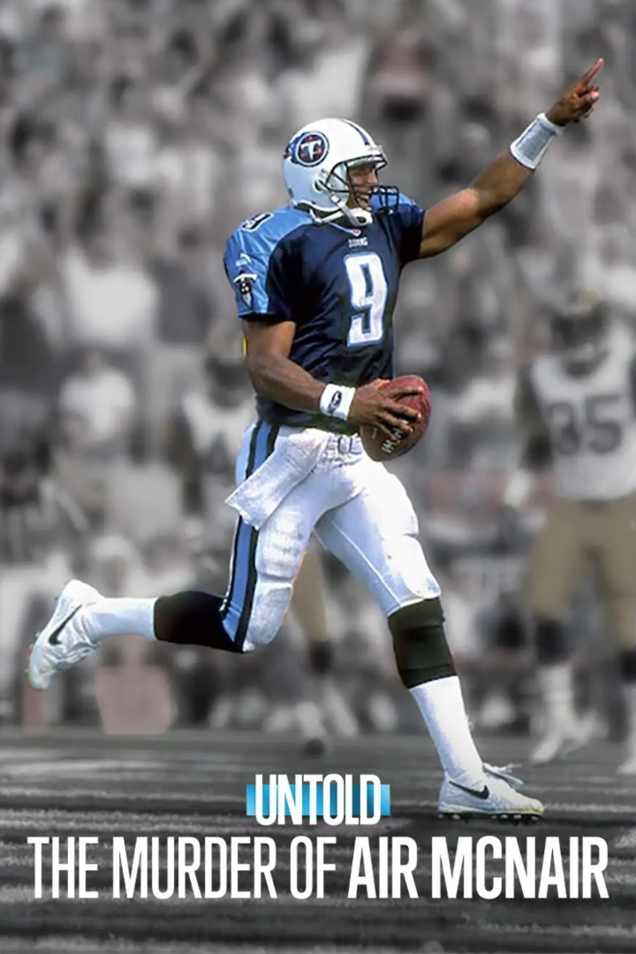 Plakat filmowy "Sportowe Opowieści: Jak Zginął Air Mcnair"