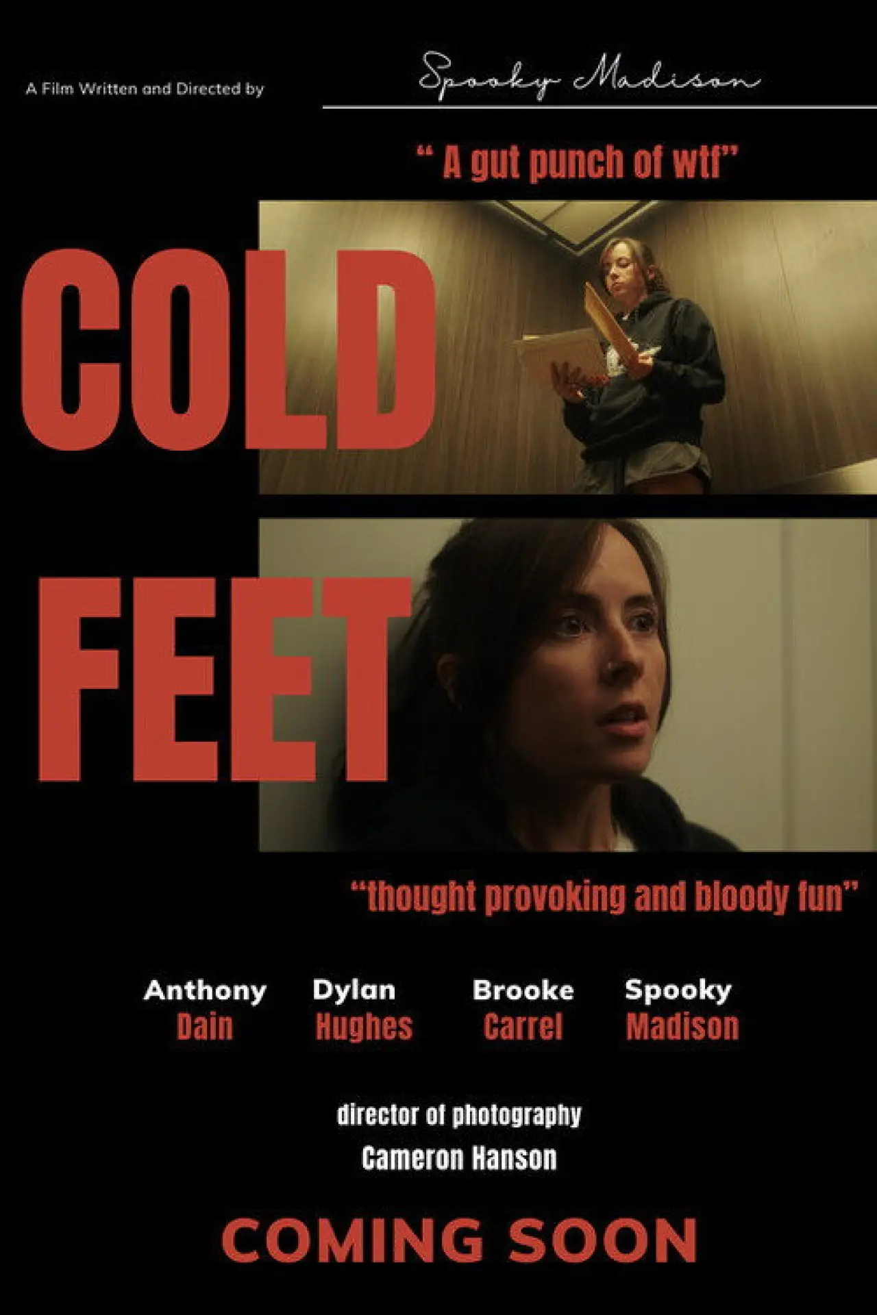 Plakat filmowy "Cold Feet"