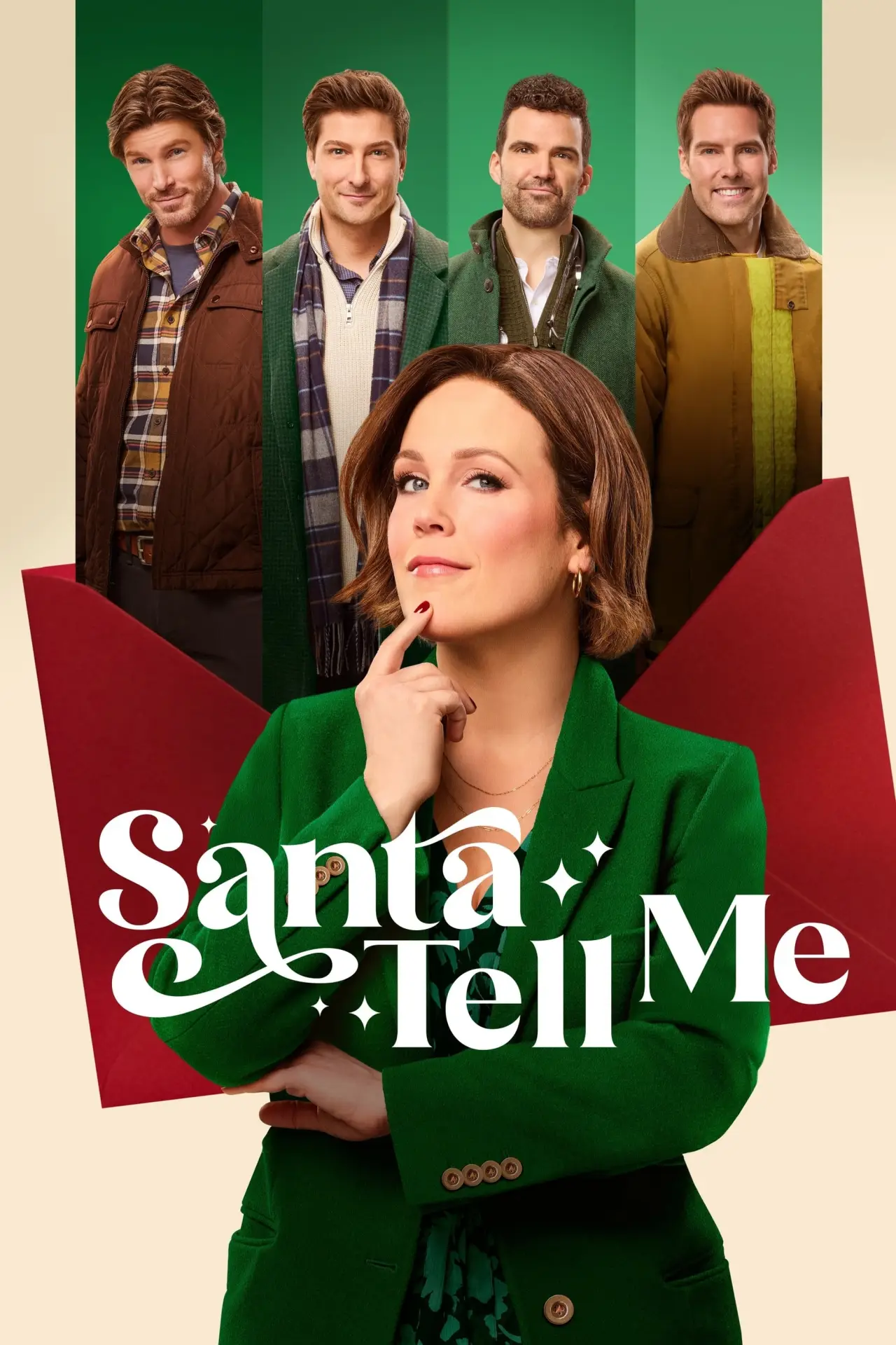 Plakat filmowy "Santa Tell Me"