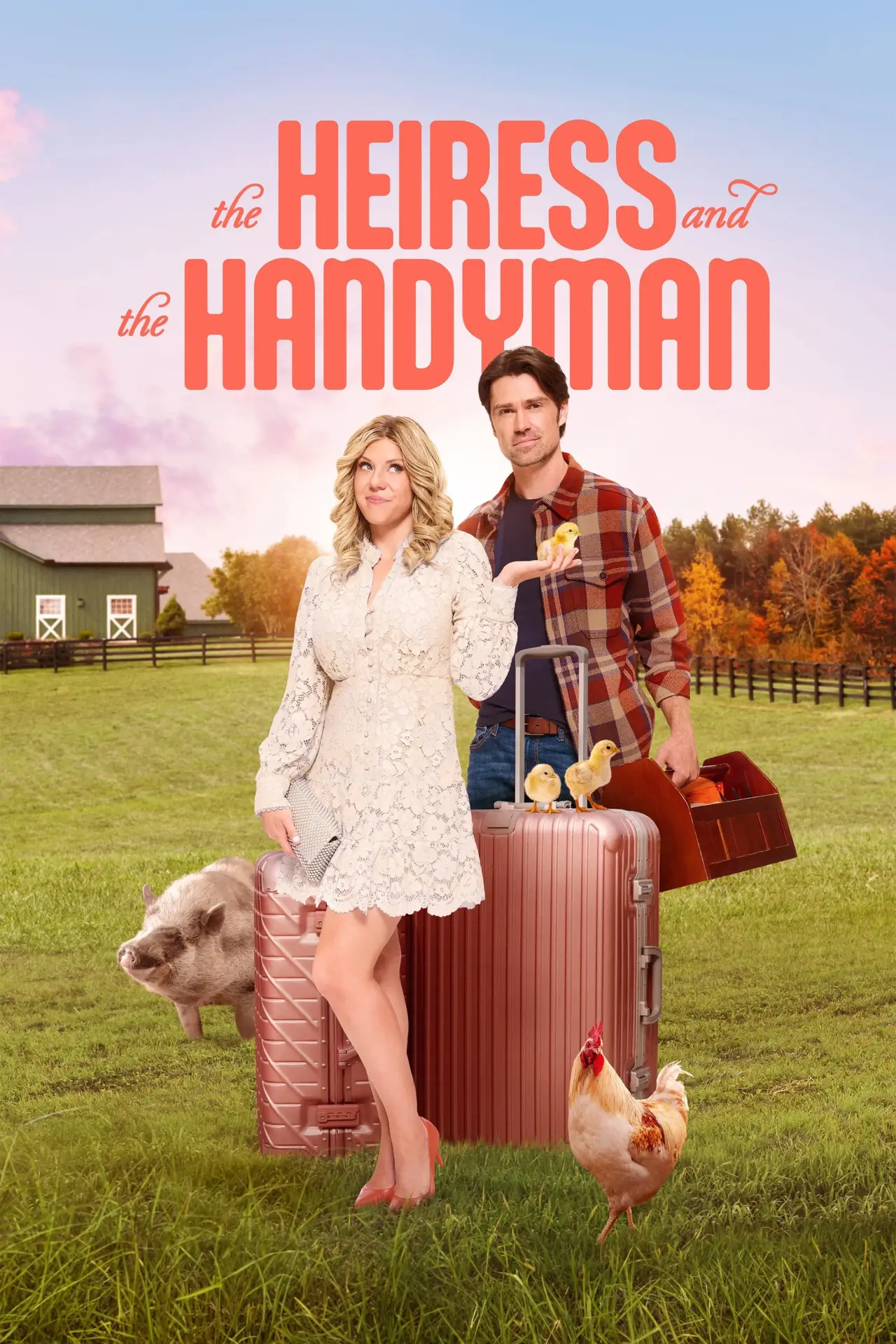 Plakat filmowy "The Heiress and the Handyman"