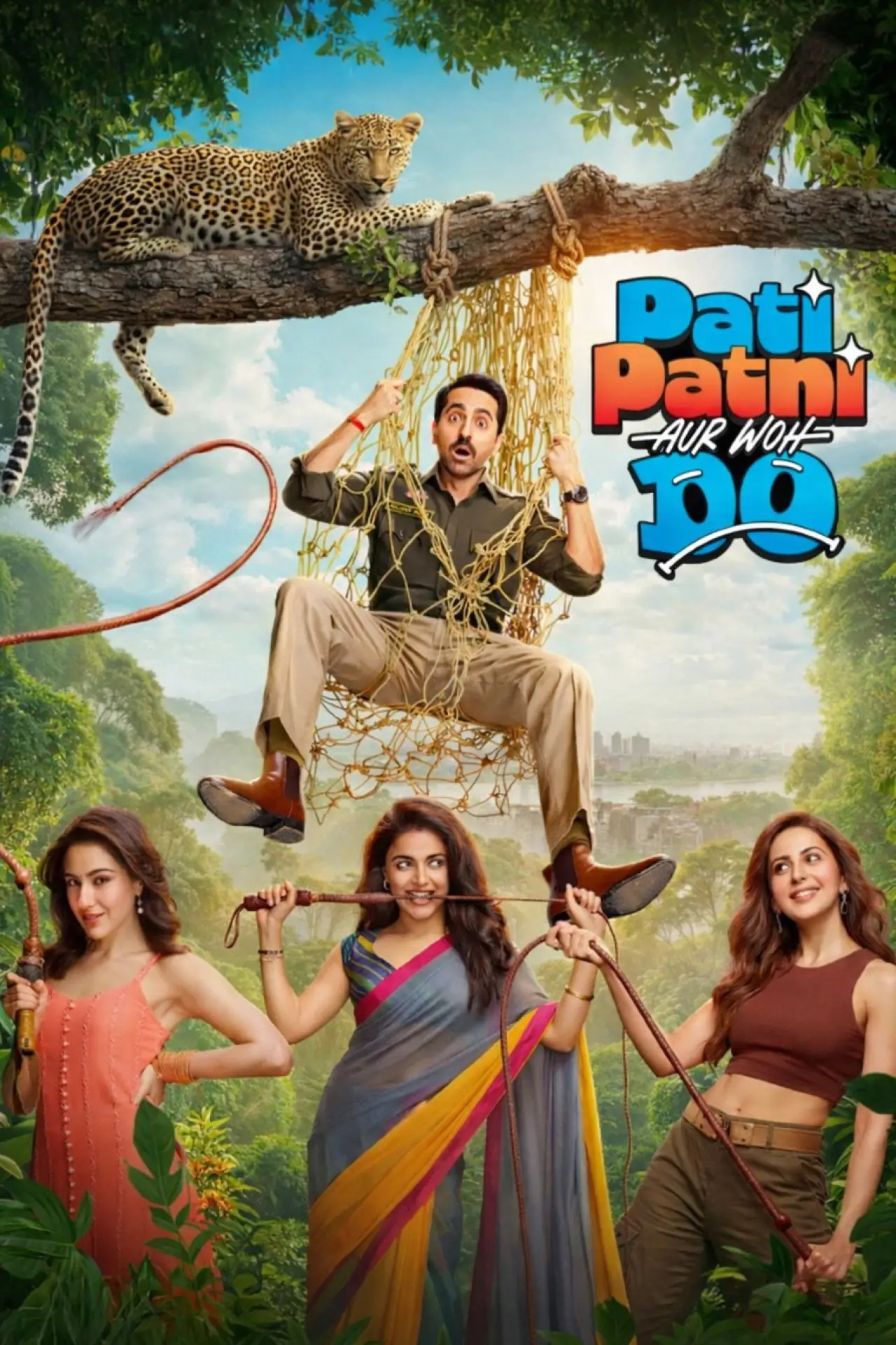 Plakat filmowy "Pati Patni aur Woh Do"