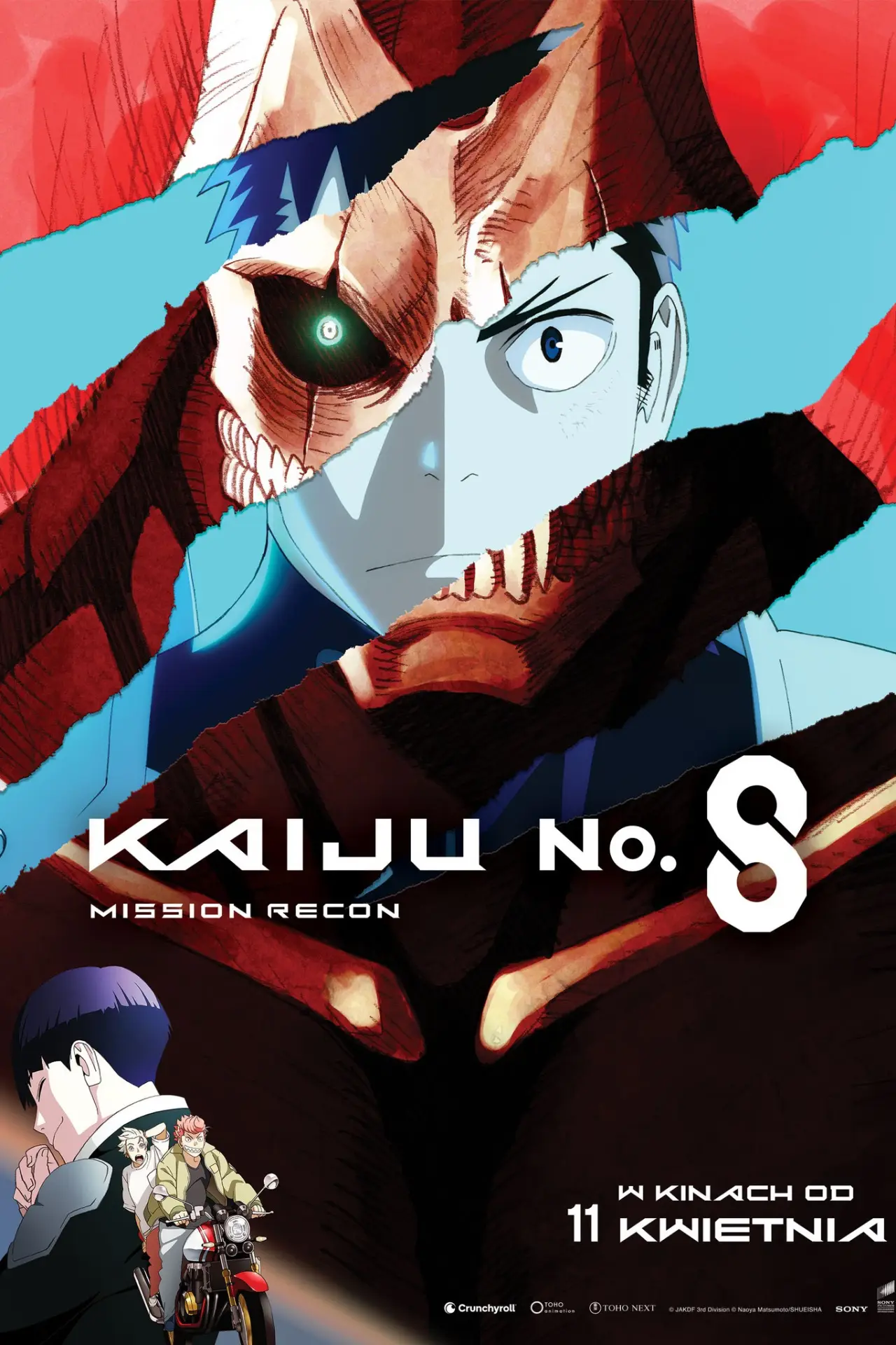 Plakat filmowy "Kaiju No. 8: Mission Recon"