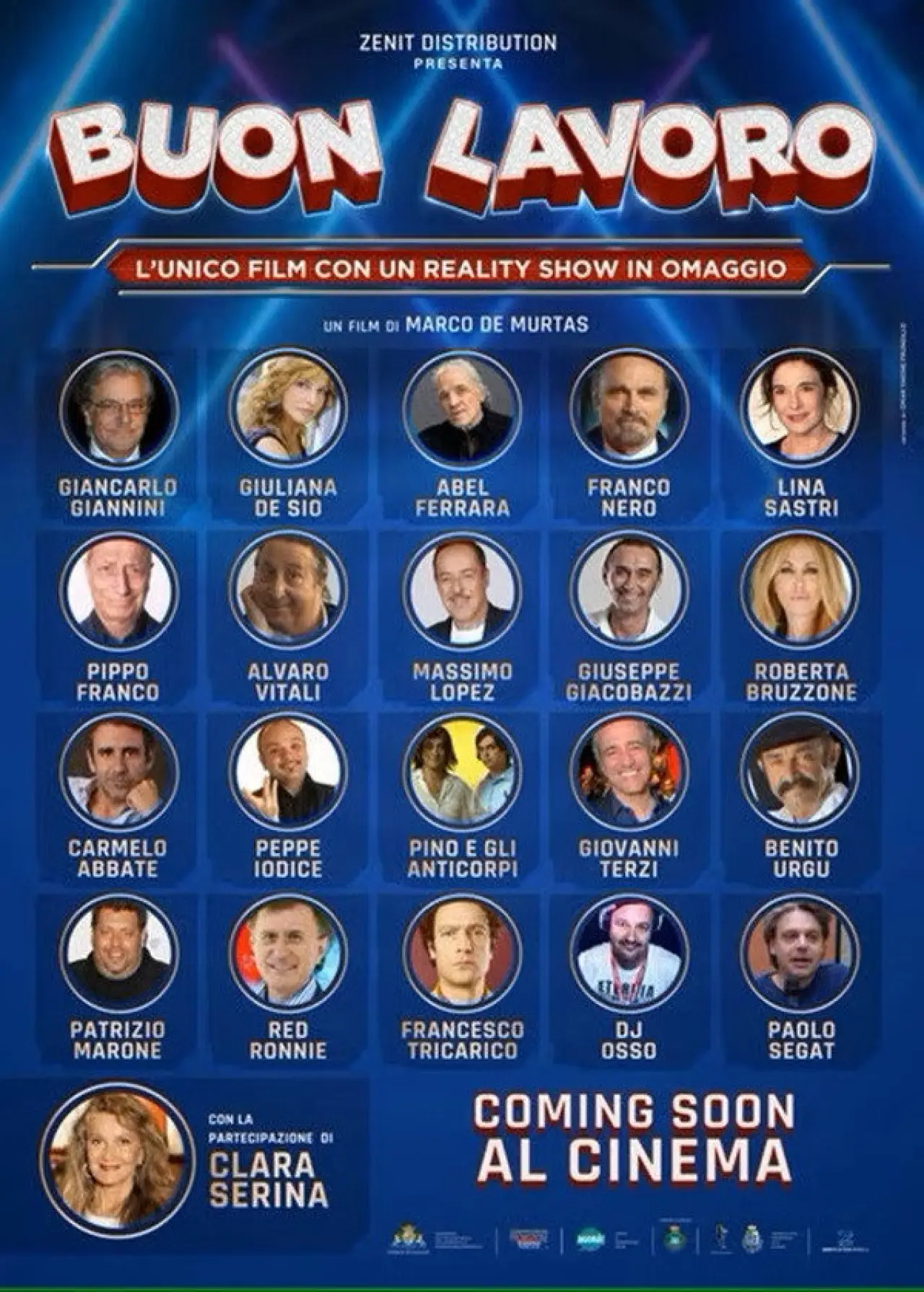 Plakat filmowy "Buon Lavoro"