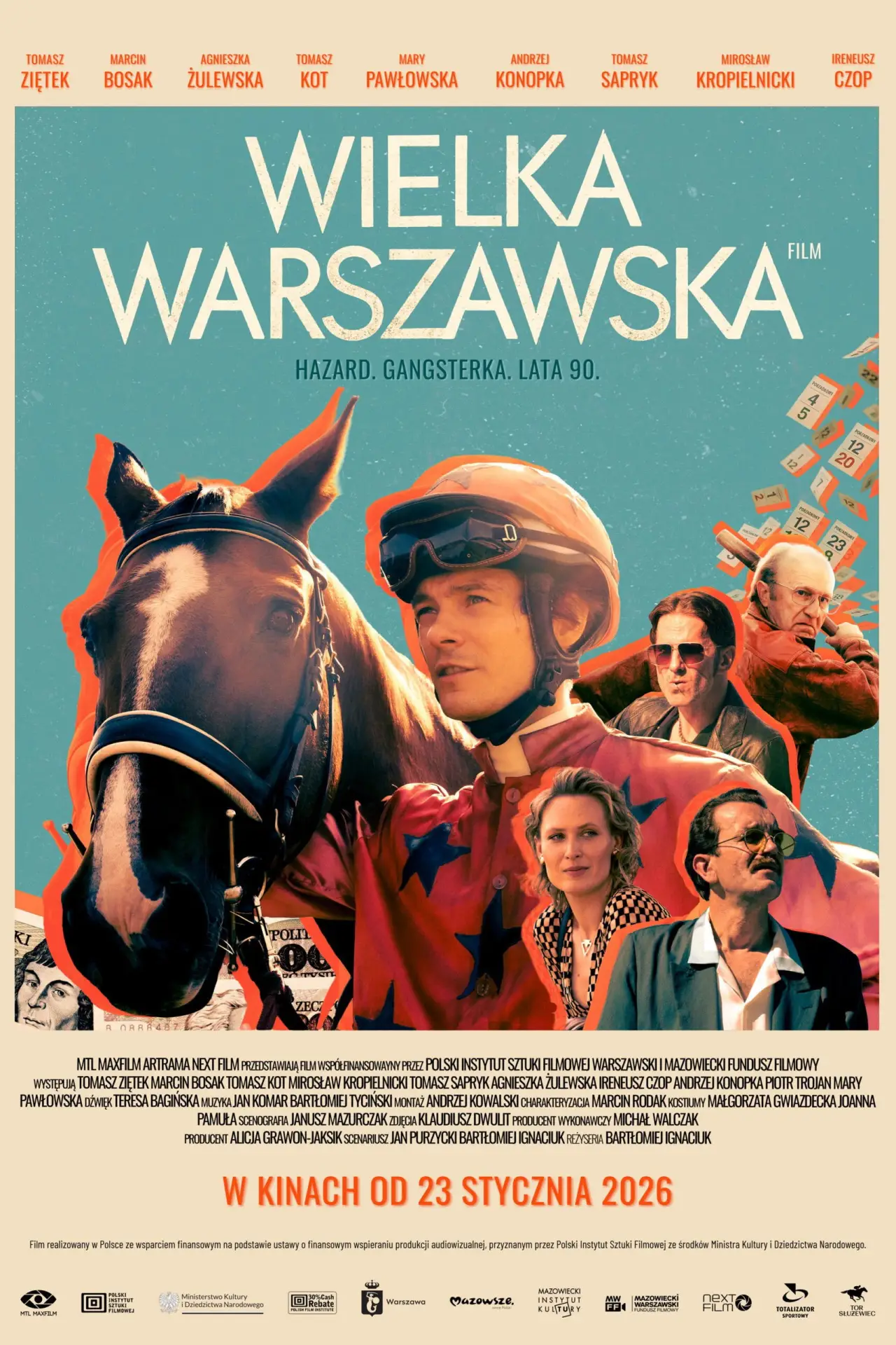 Plakat filmowy "Wielka Warszawska"