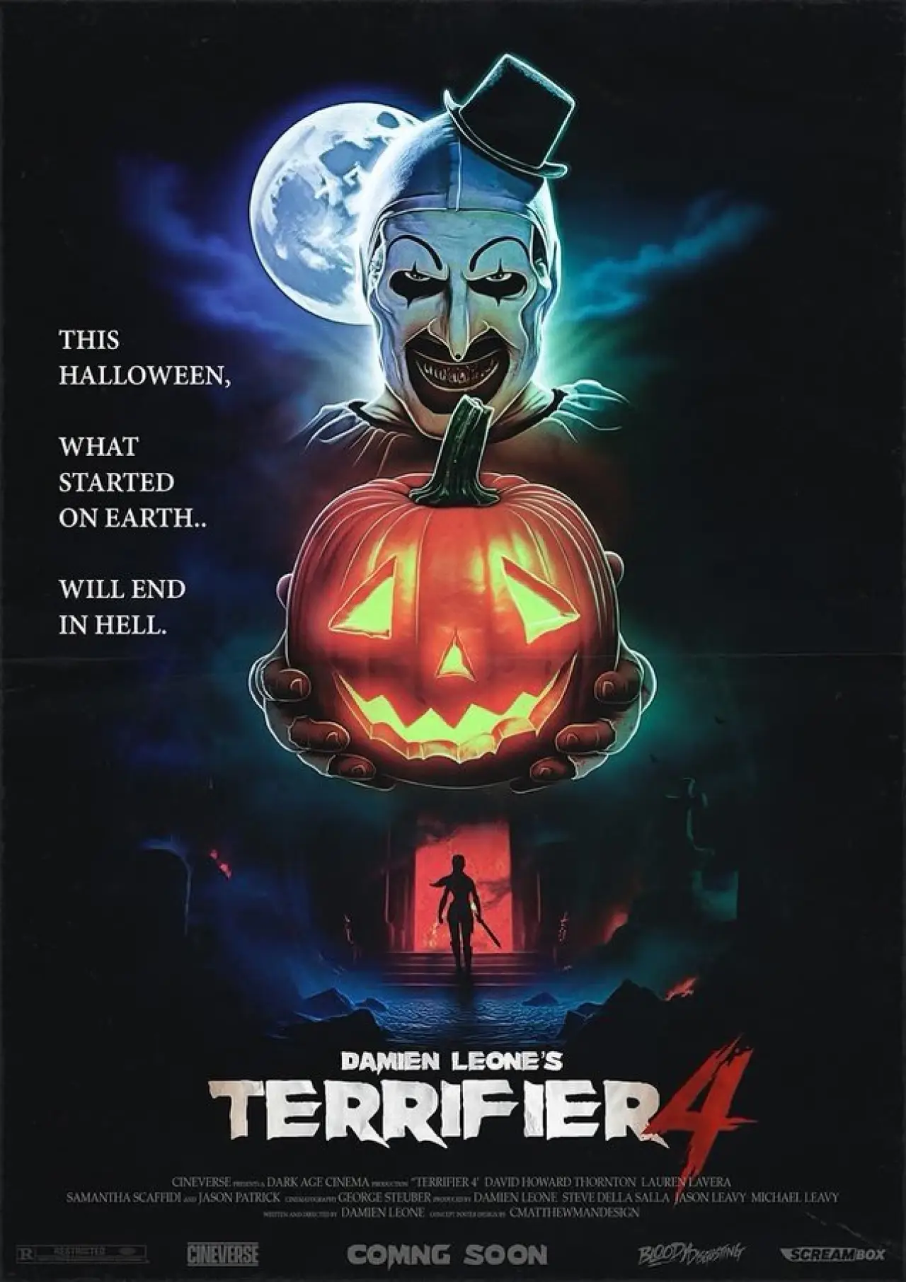 Plakat filmowy "Terrifier 4"
