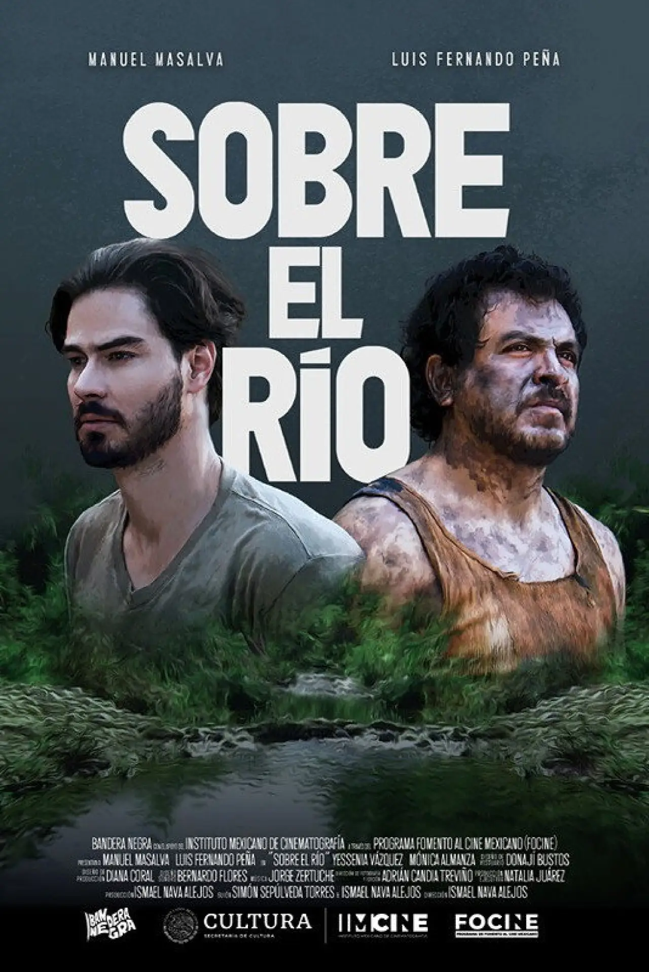 Plakat filmowy "Sobre el río"