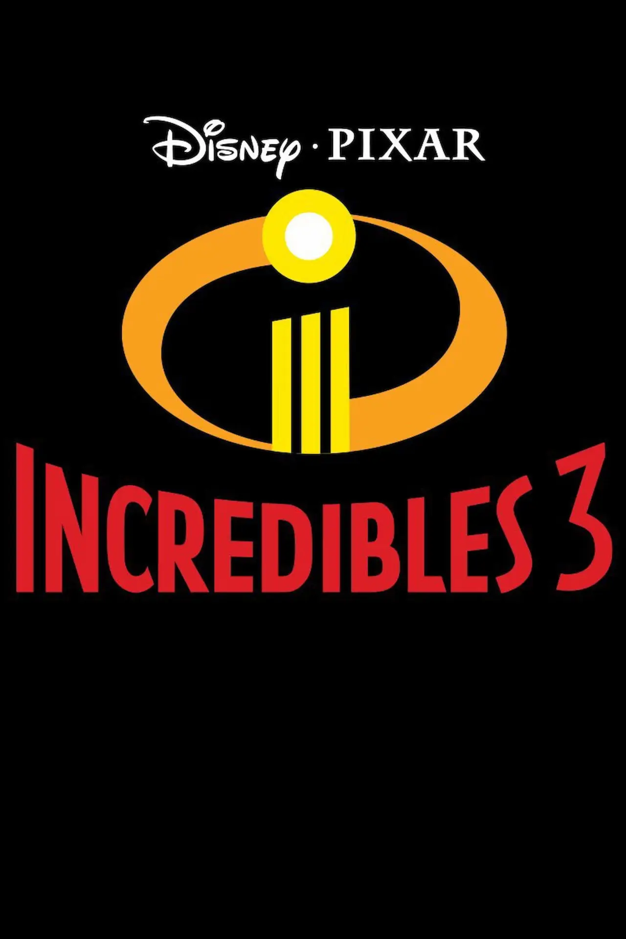 Plakat filmowy "Incredibles 3"