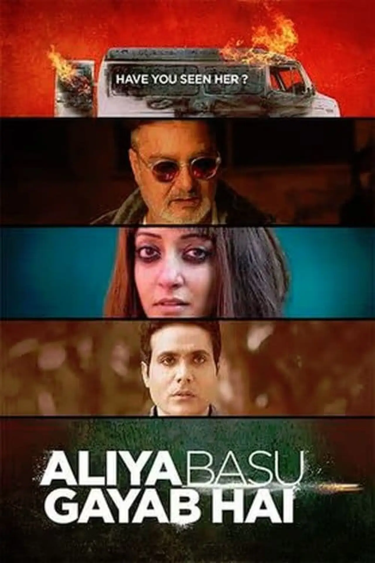 Plakat filmowy "Aliya Basu Gayab Hai"