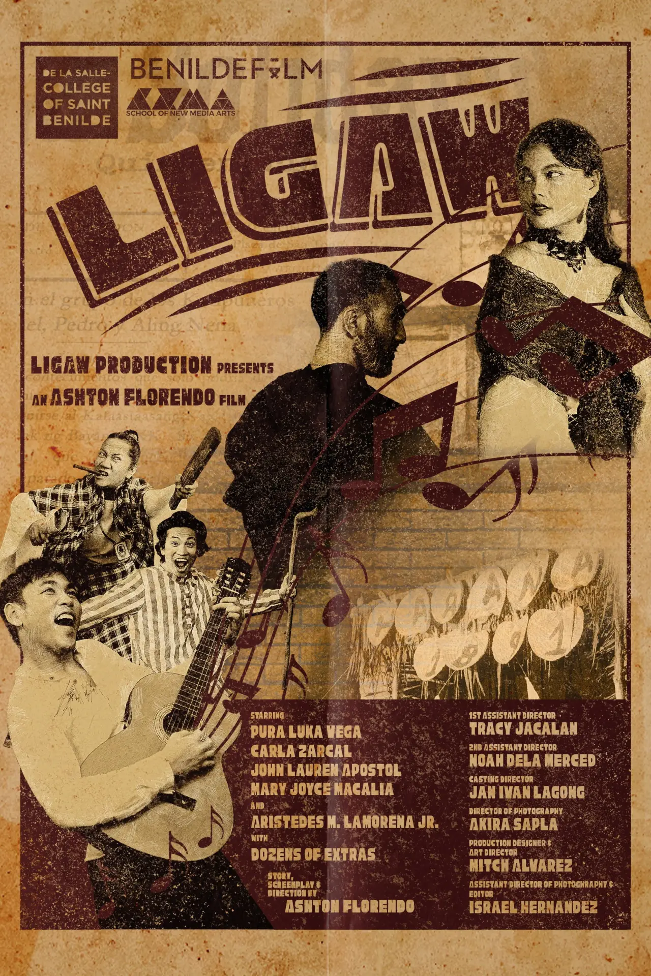 Plakat filmowy "Ligaw"