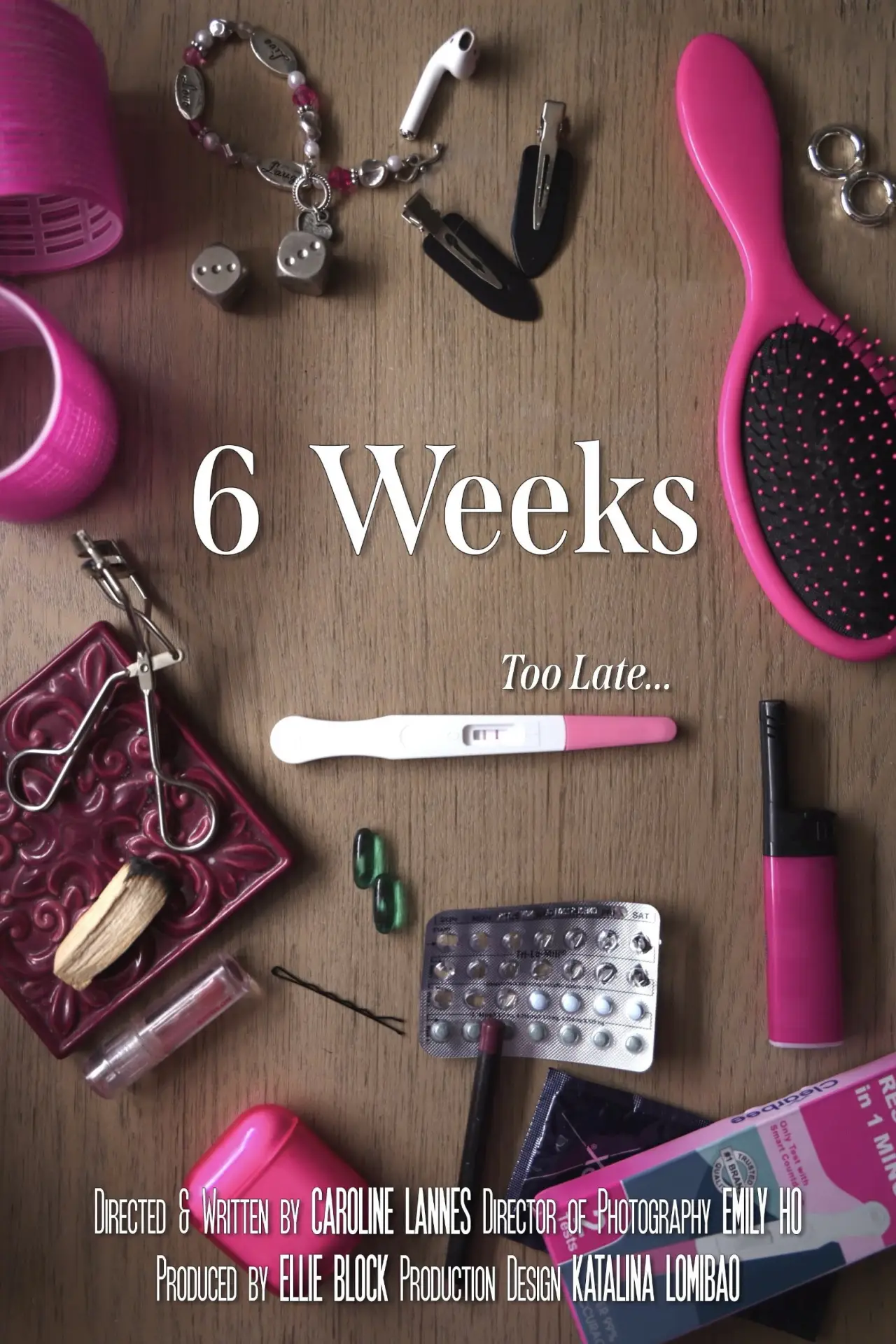 Plakat filmowy "6 Weeks"