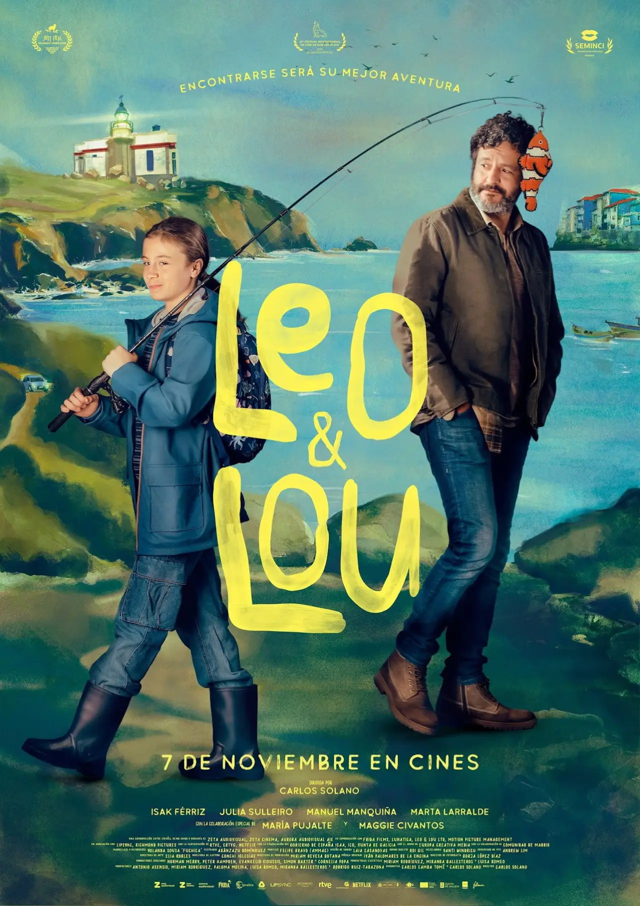 Plakat filmowy "Leo & Lou"