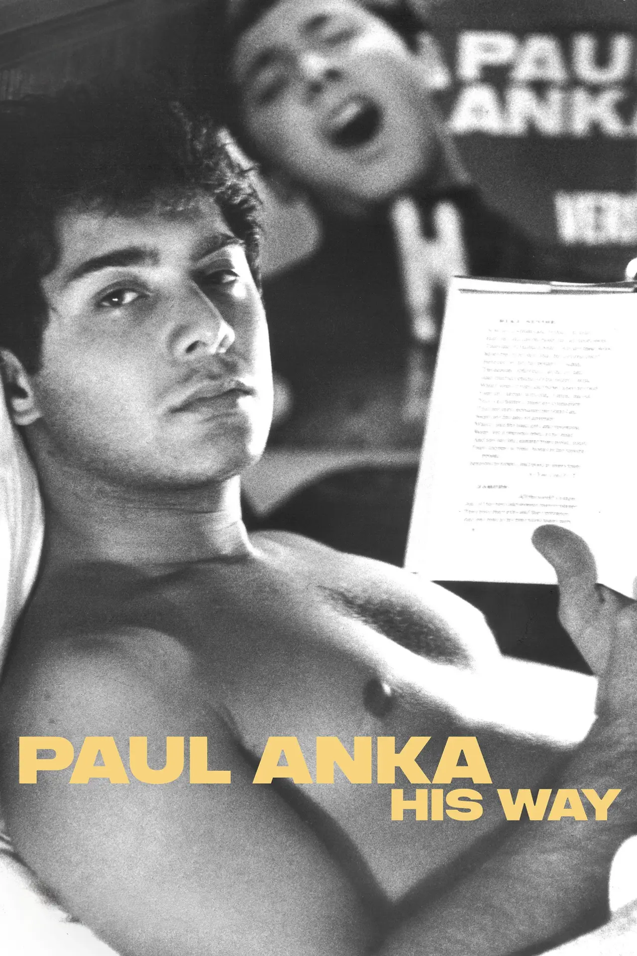Plakat filmowy "Paul Anka: His Way"