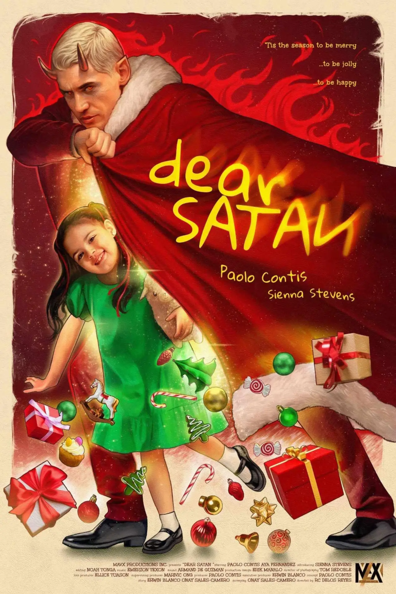 Plakat filmowy "Dear Satan"