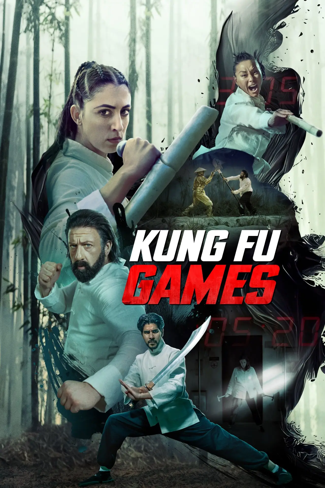 Plakat filmowy "Kung Fu Games"