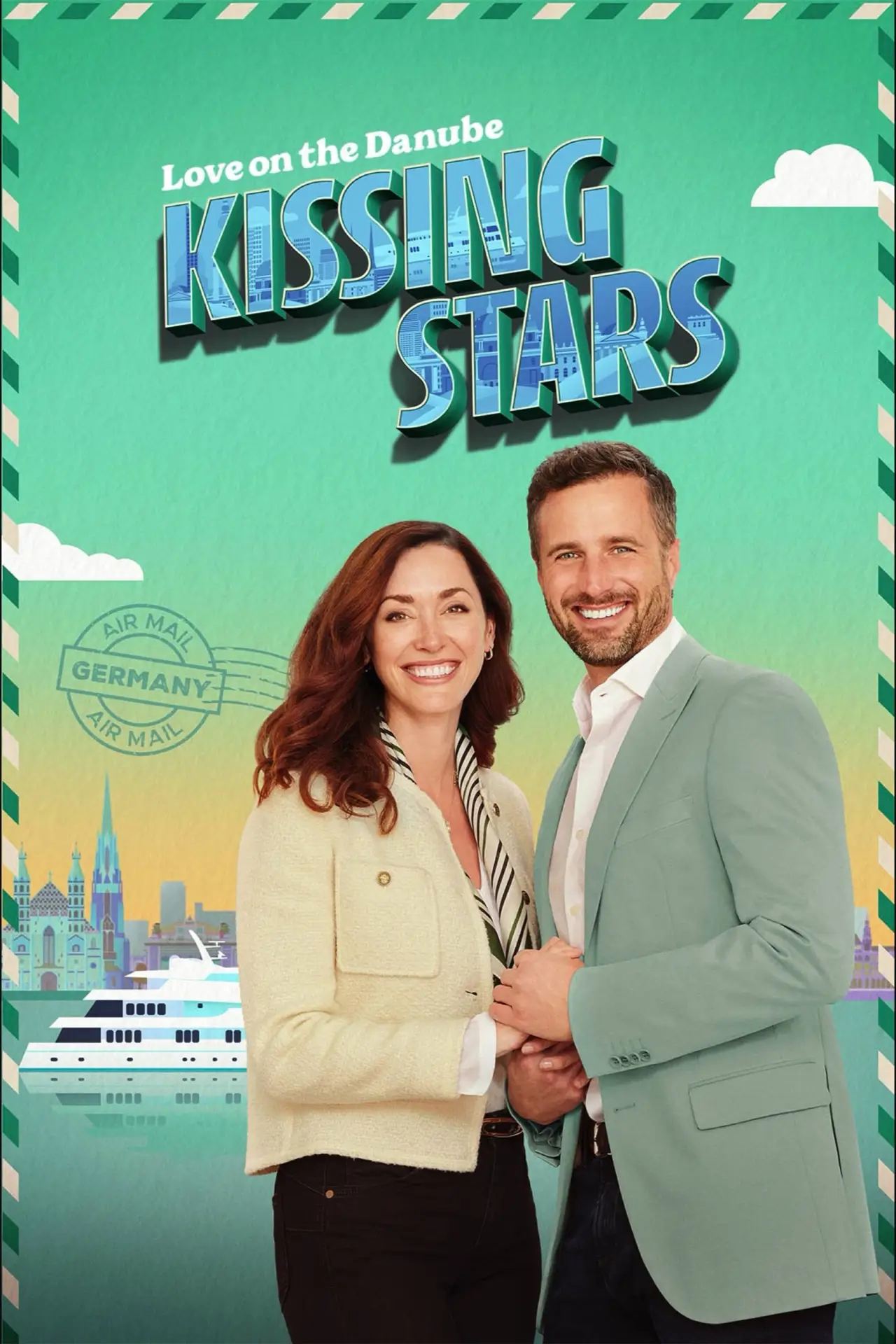 Plakat filmowy "Love on the Danube: Kissing Stars"