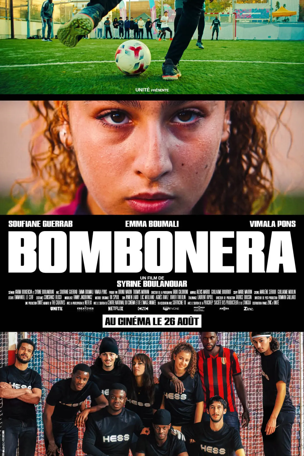 Plakat filmowy "Bombonera"