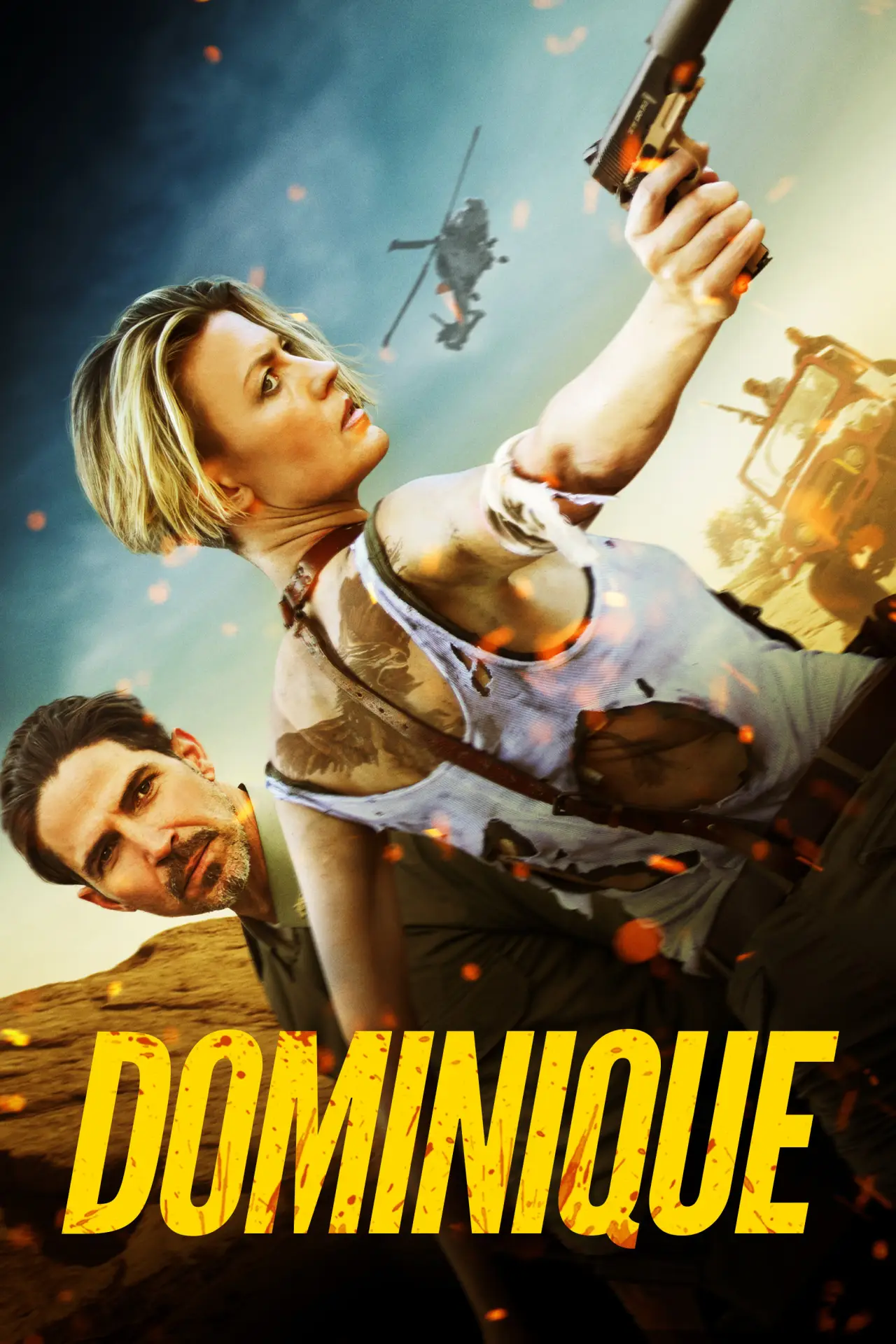 Plakat filmowy "Dominique"
