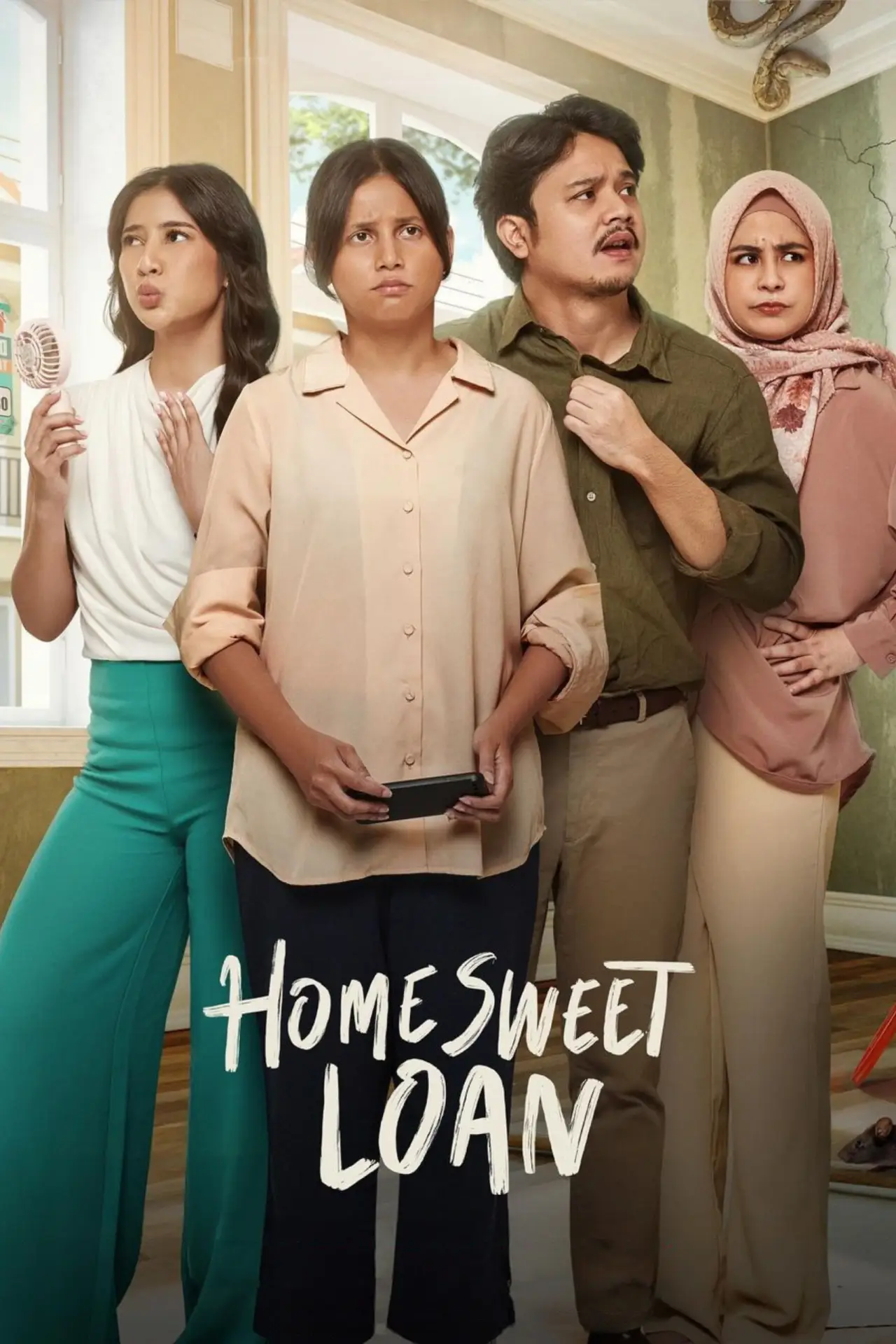Plakat filmowy "Home Sweet Loan"