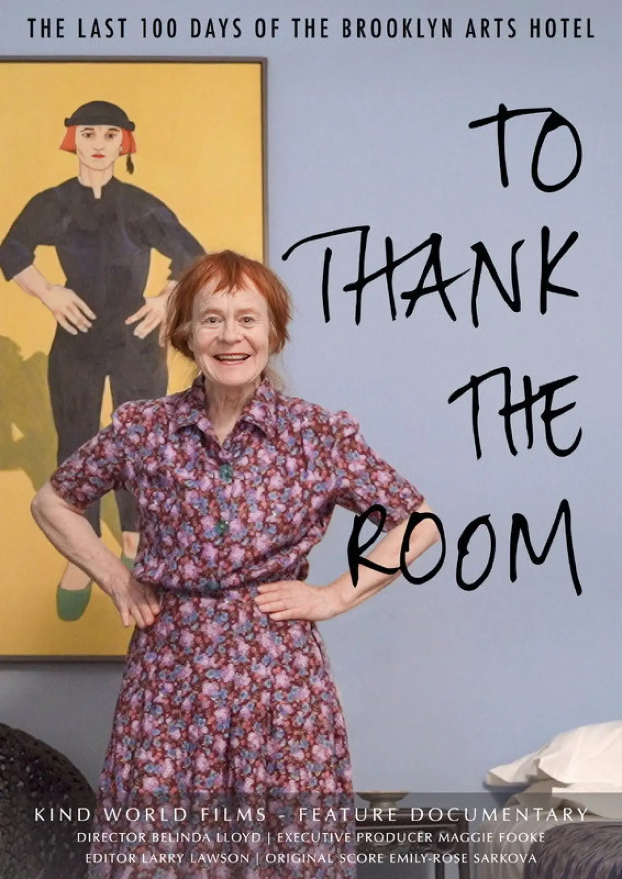 Plakat filmowy "To Thank The Room"