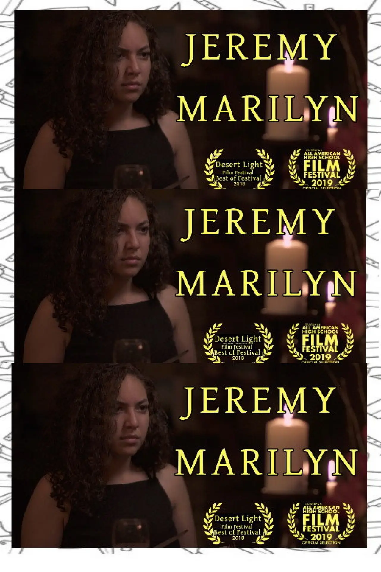 Plakat filmowy "Jeremy Marilyn"