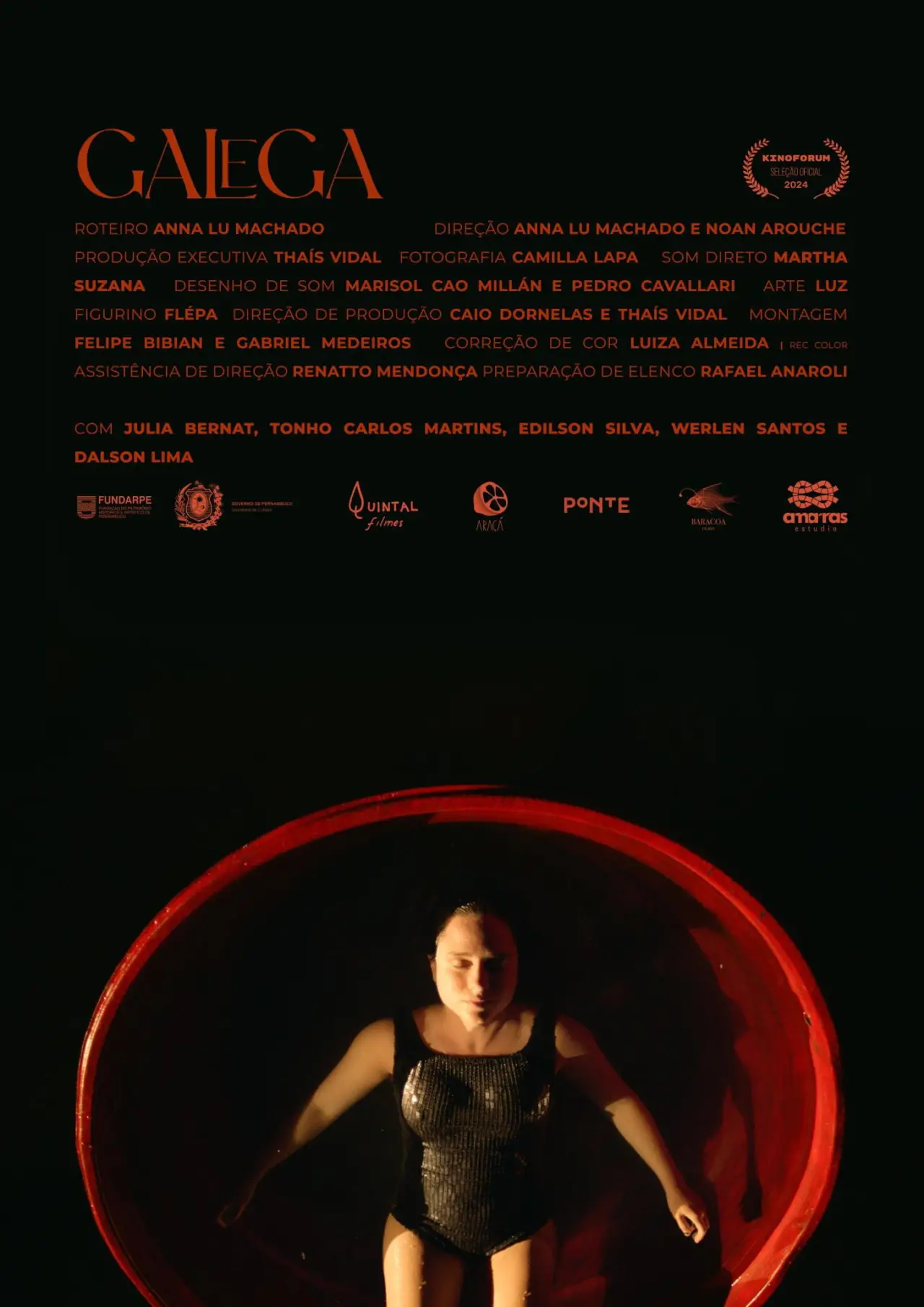 Plakat filmowy "Galega"