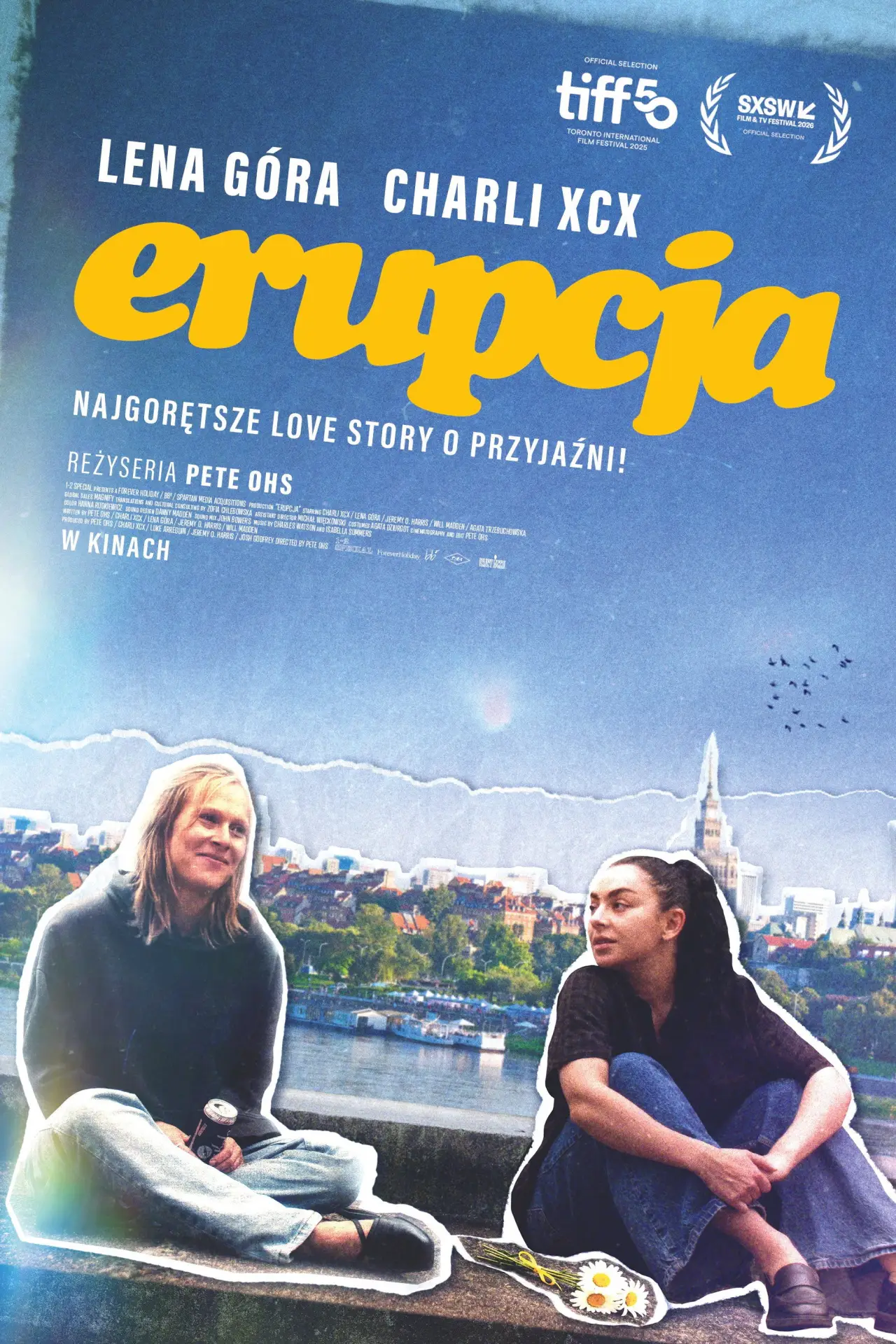 Plakat filmowy "Erupcja"