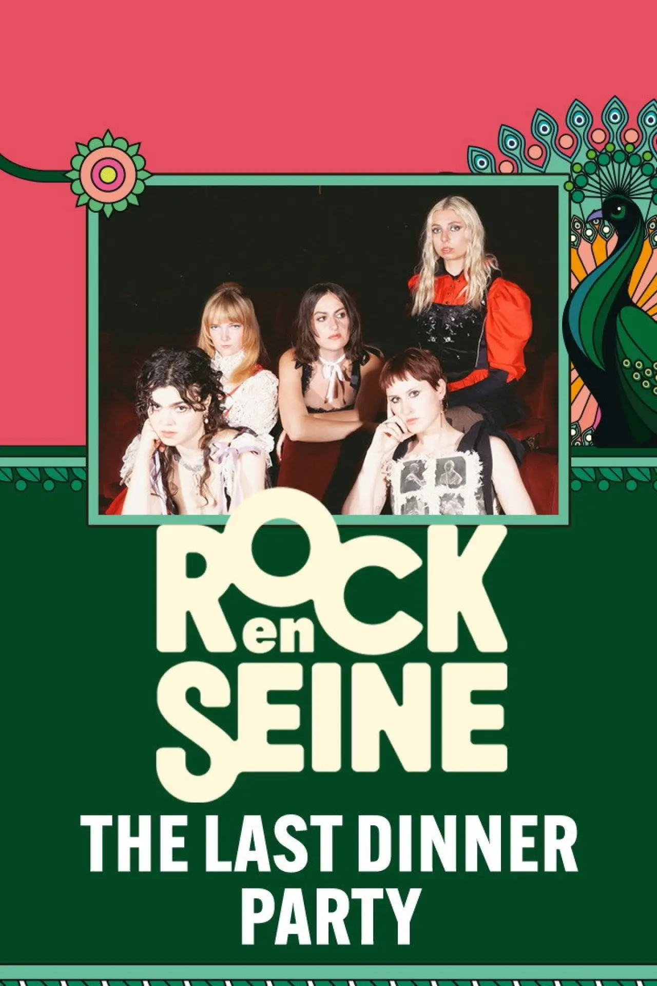 Plakat filmowy "The Last Dinner Party - Rock en Seine 2024"